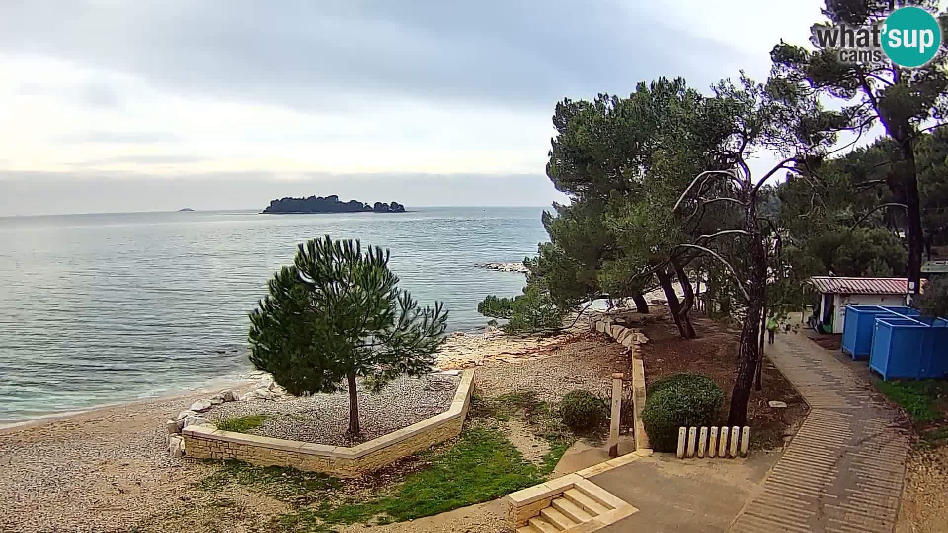 Web kamera Borik plaža Rovinj – Istra