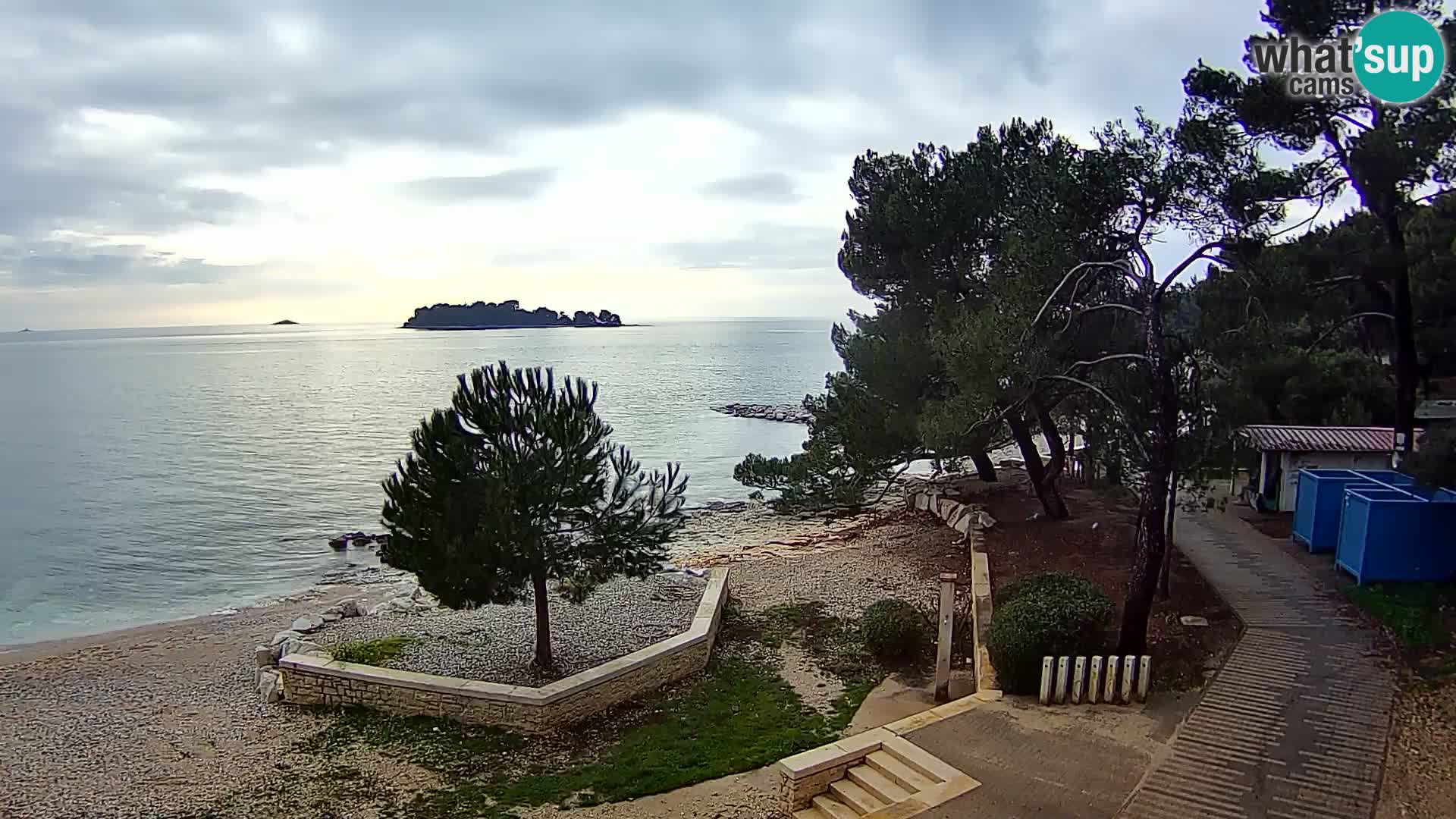 Camera en vivo Borik playa Rovinj – Istria