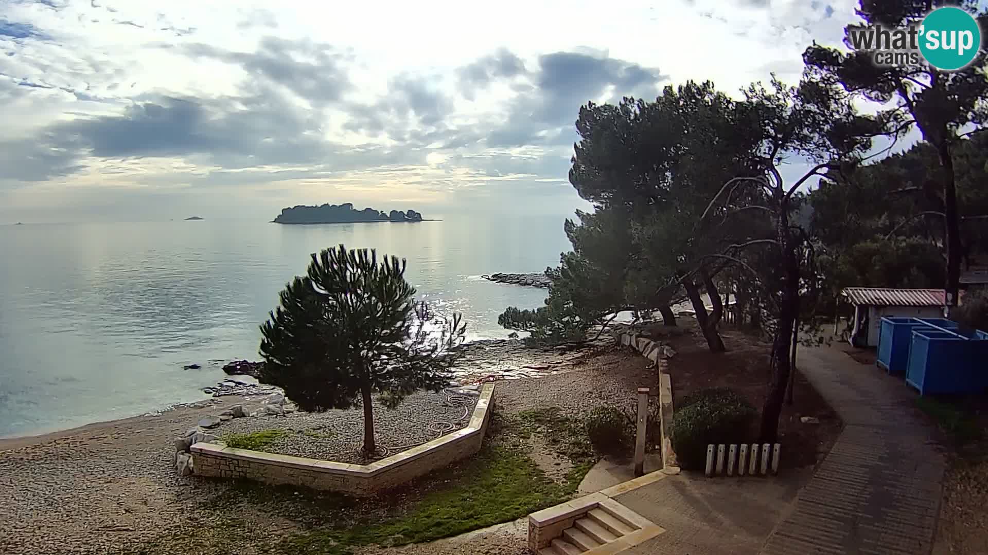 Web kamera Borik plaža Rovinj – Istra