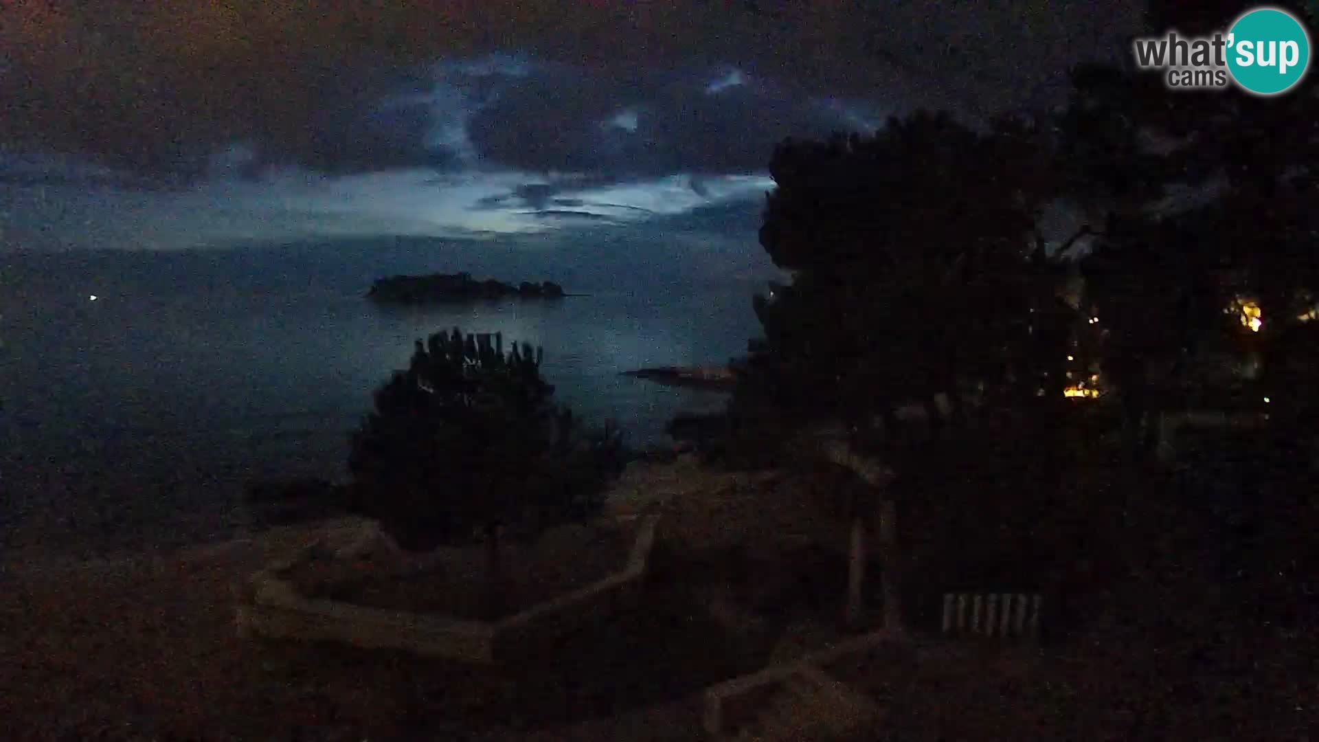 Webcam Spiaggia Borik a Rovigno – Istria