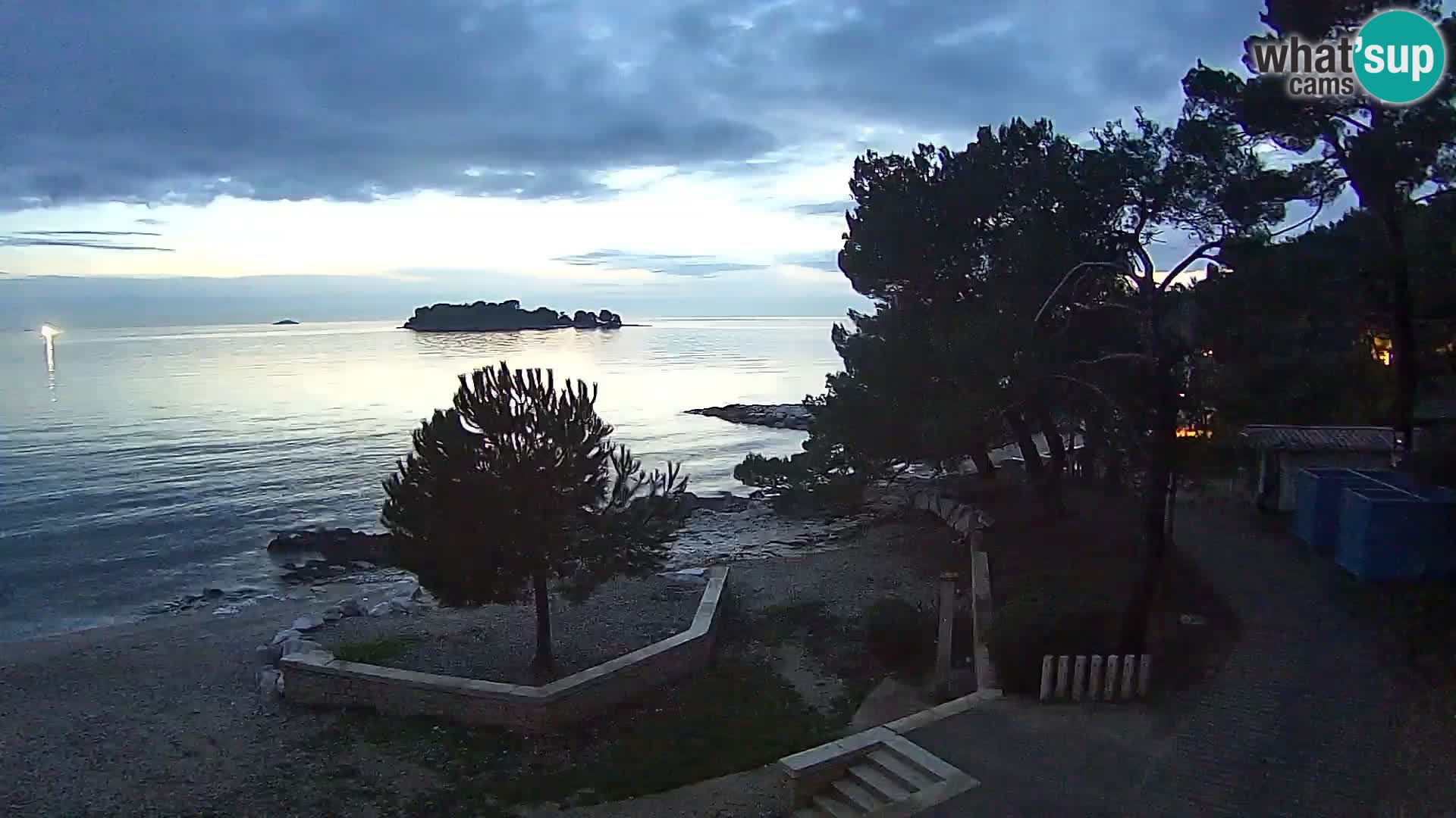 Livecam Borik plage Rovinj – Istrie