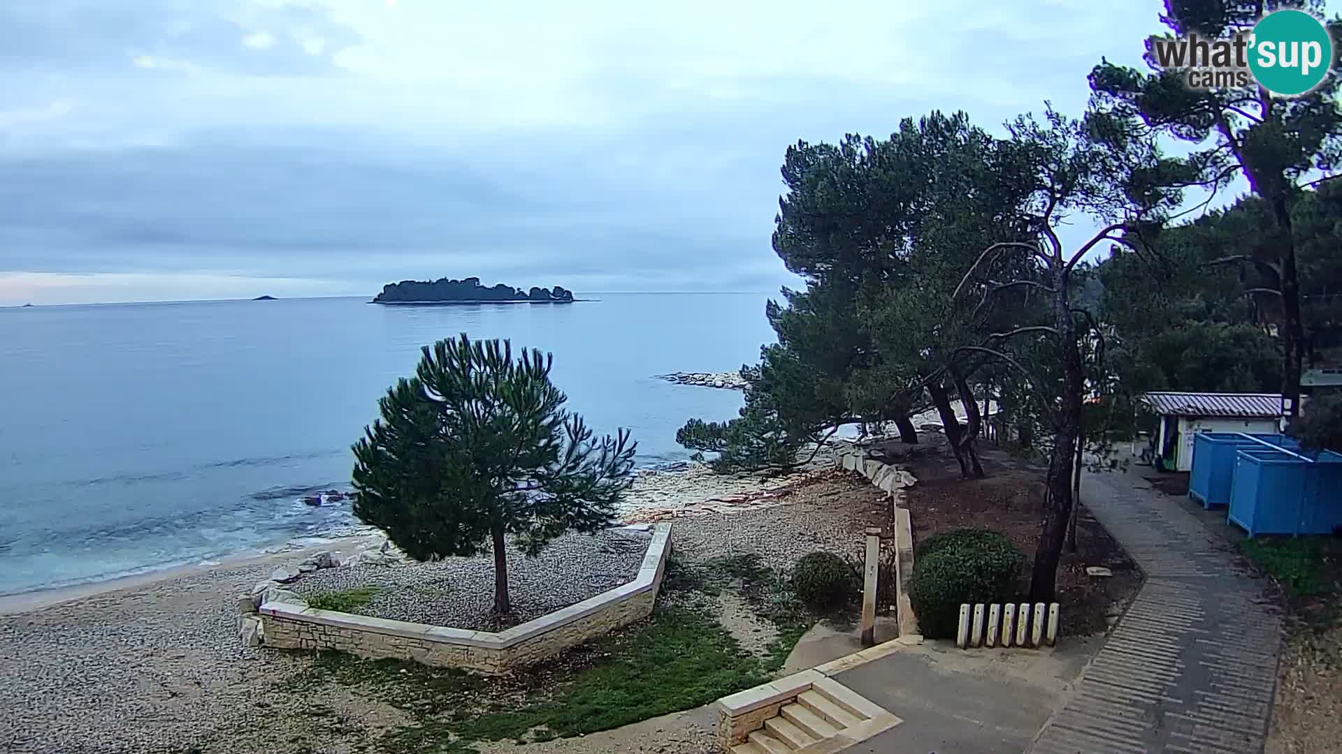 Livecam Borik plage Rovinj – Istrie