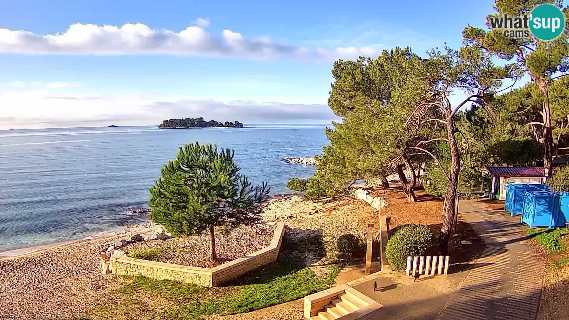 Webcam Borik Strand Rovinj – Istrien