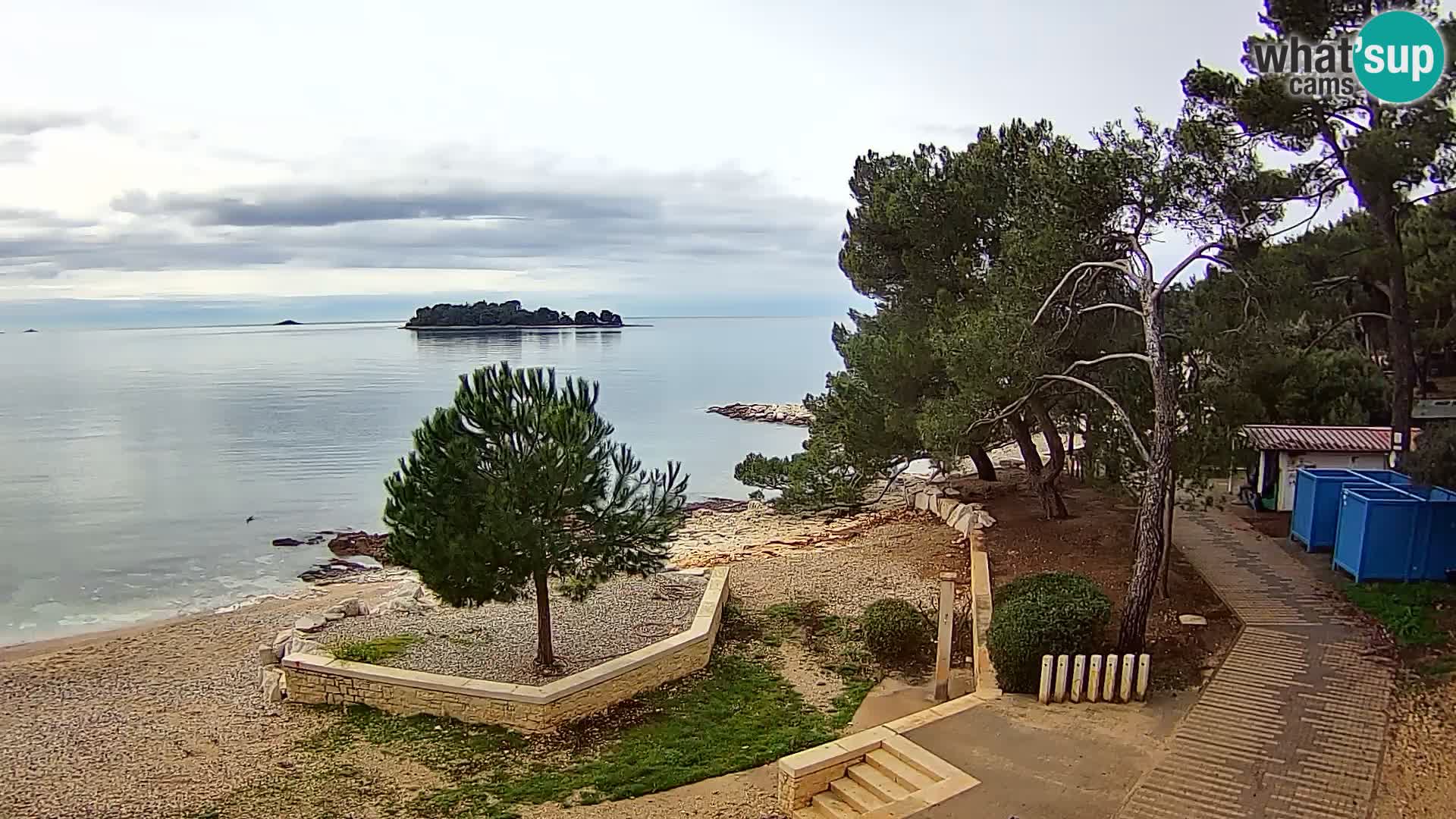 Camera en vivo Borik playa Rovinj – Istria