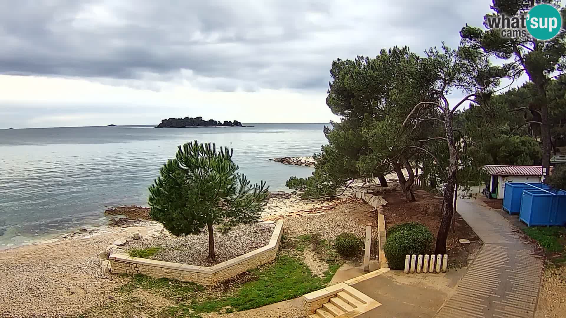 Web kamera Borik plaža Rovinj – Istra