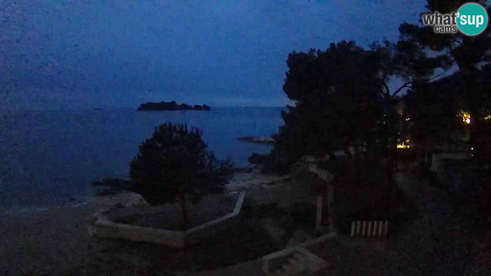 Camera en vivo Borik playa Rovinj – Istria