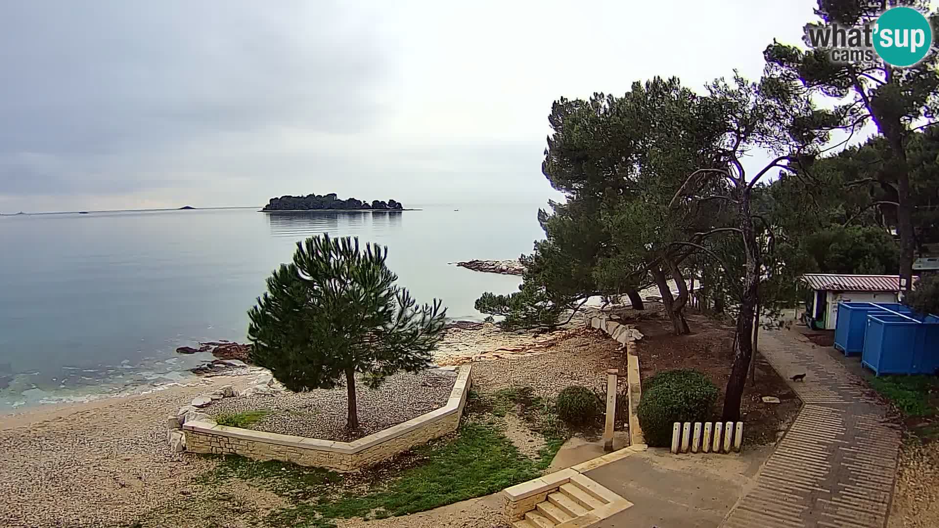 Camera en vivo Borik playa Rovinj – Istria