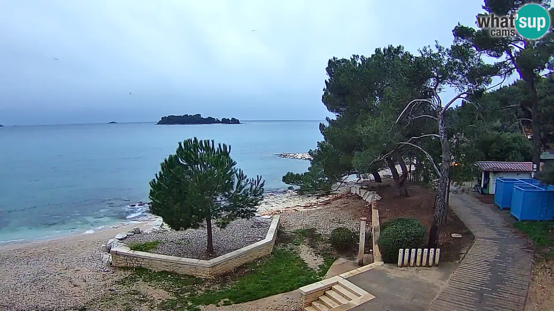 Livecam Borik plage Rovinj – Istrie