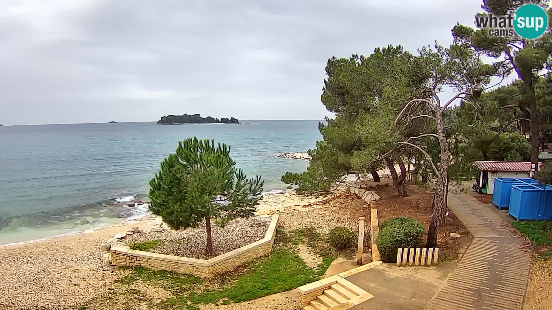 Web kamera Borik plaža Rovinj – Istra