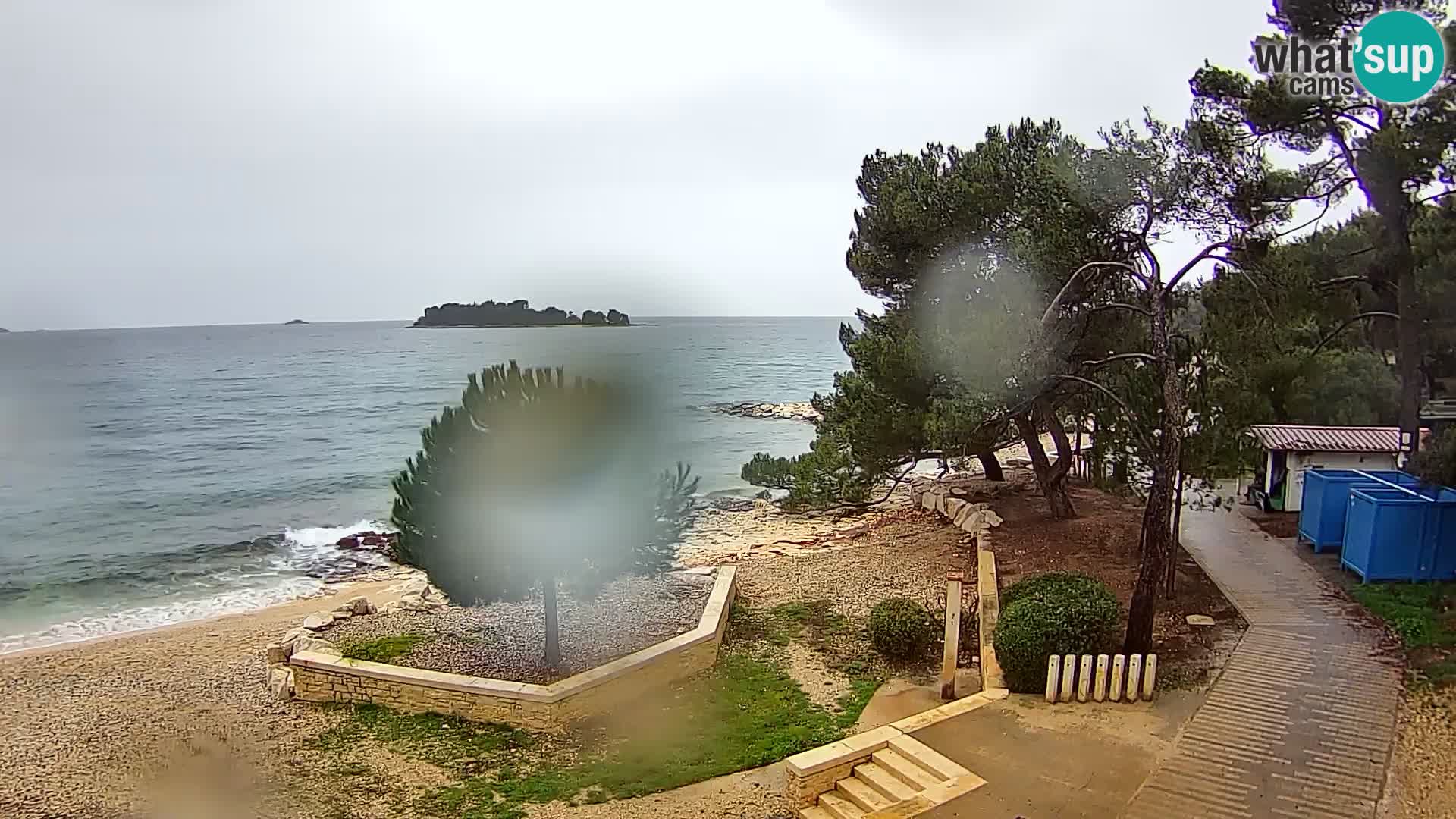 Camera en vivo Borik playa Rovinj – Istria
