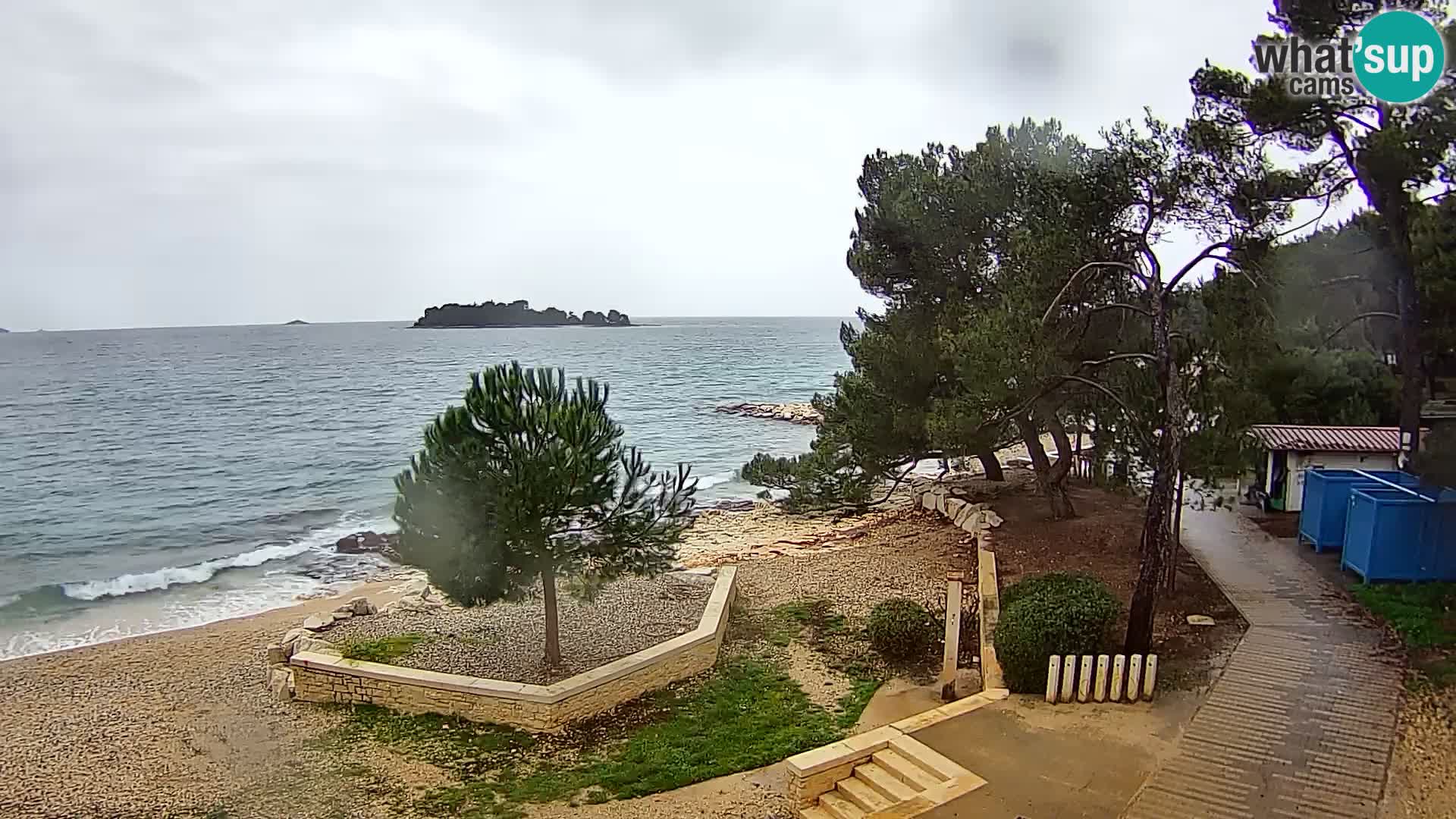 Livecam Borik plage Rovinj – Istrie