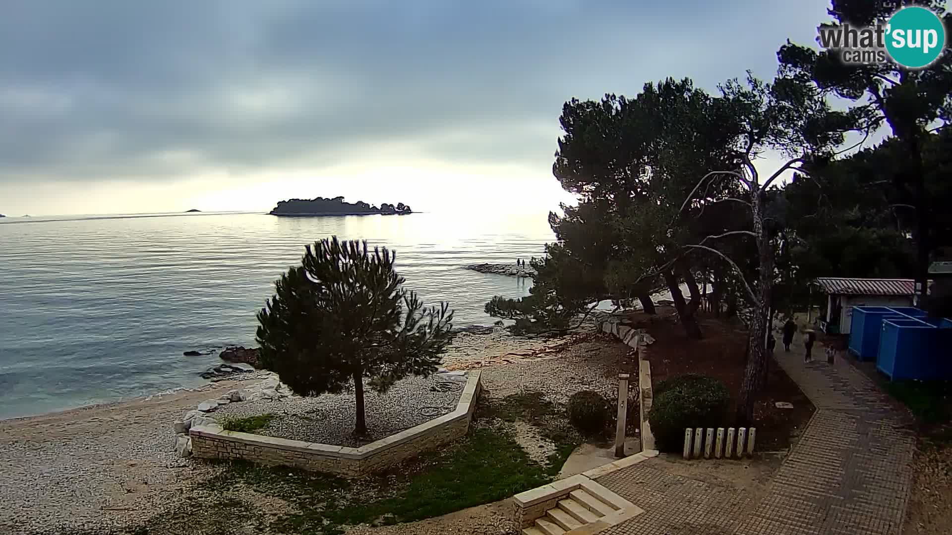 Camera en vivo Borik playa Rovinj – Istria