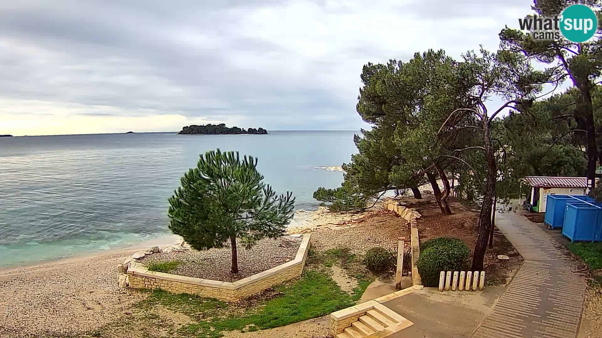 Web kamera Borik plaža Rovinj – Istra