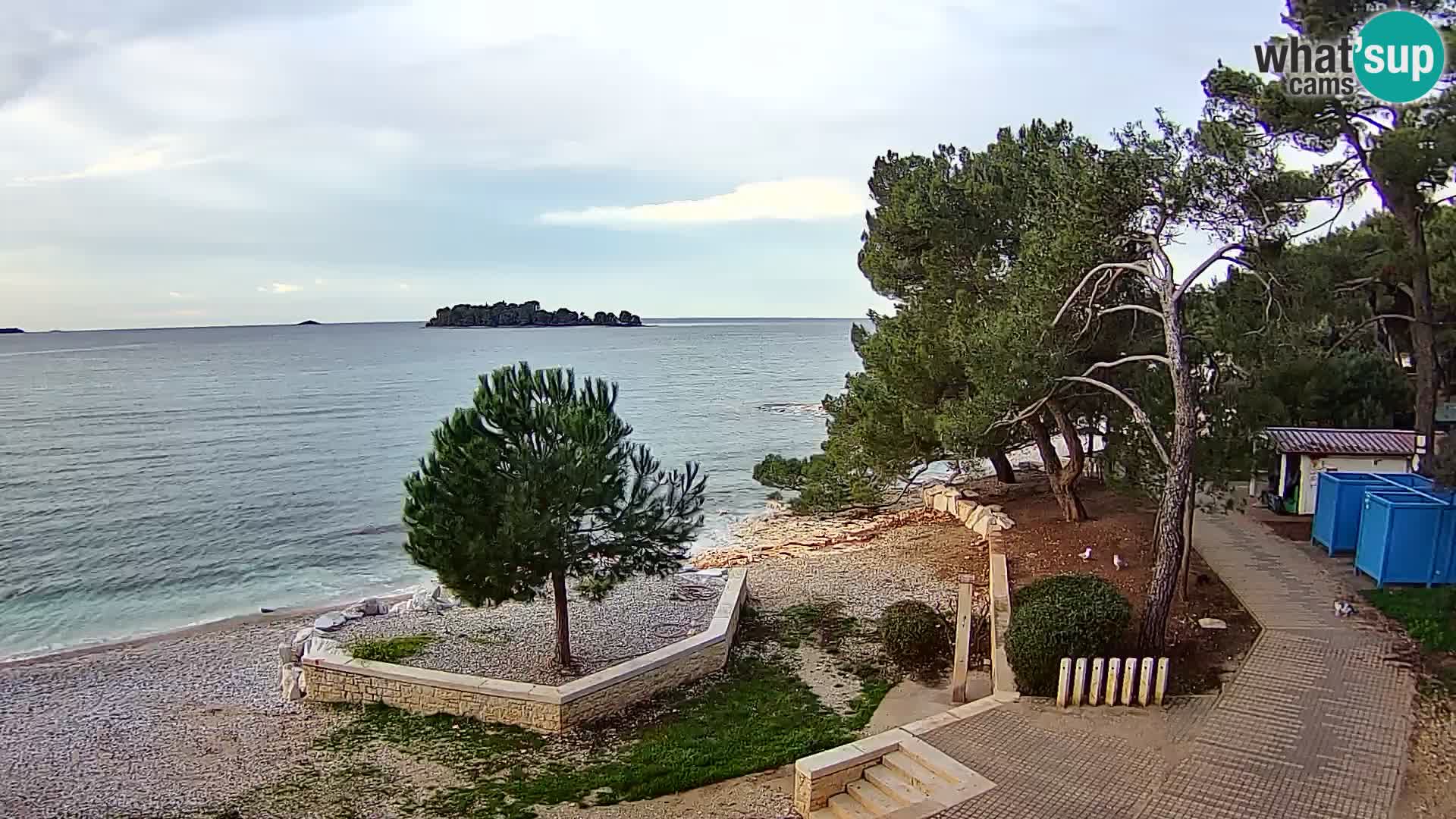 Livecam Borik plage Rovinj – Istrie