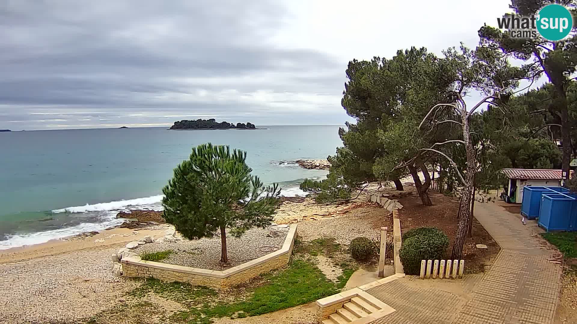 Webcam Borik Strand Rovinj – Istrien