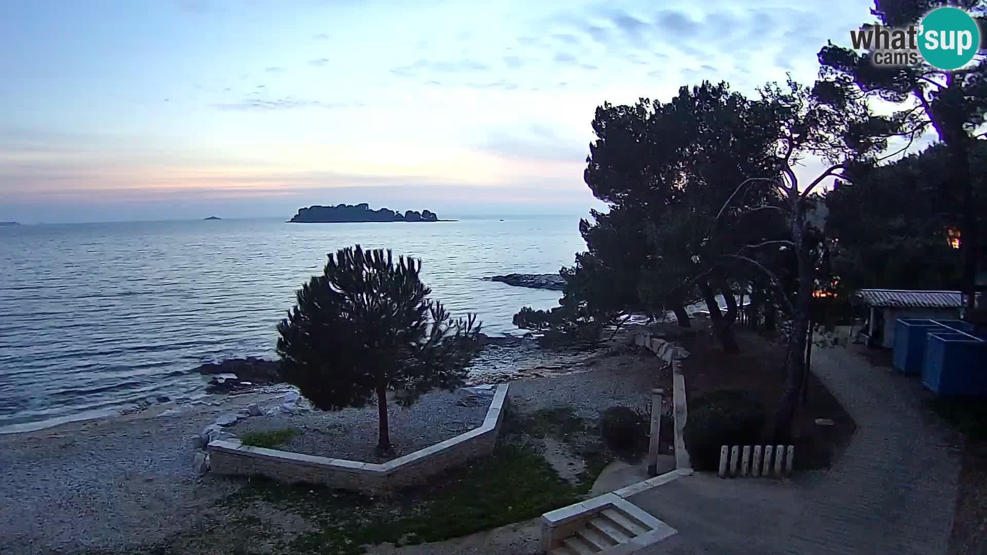Livecam Borik plage Rovinj – Istrie