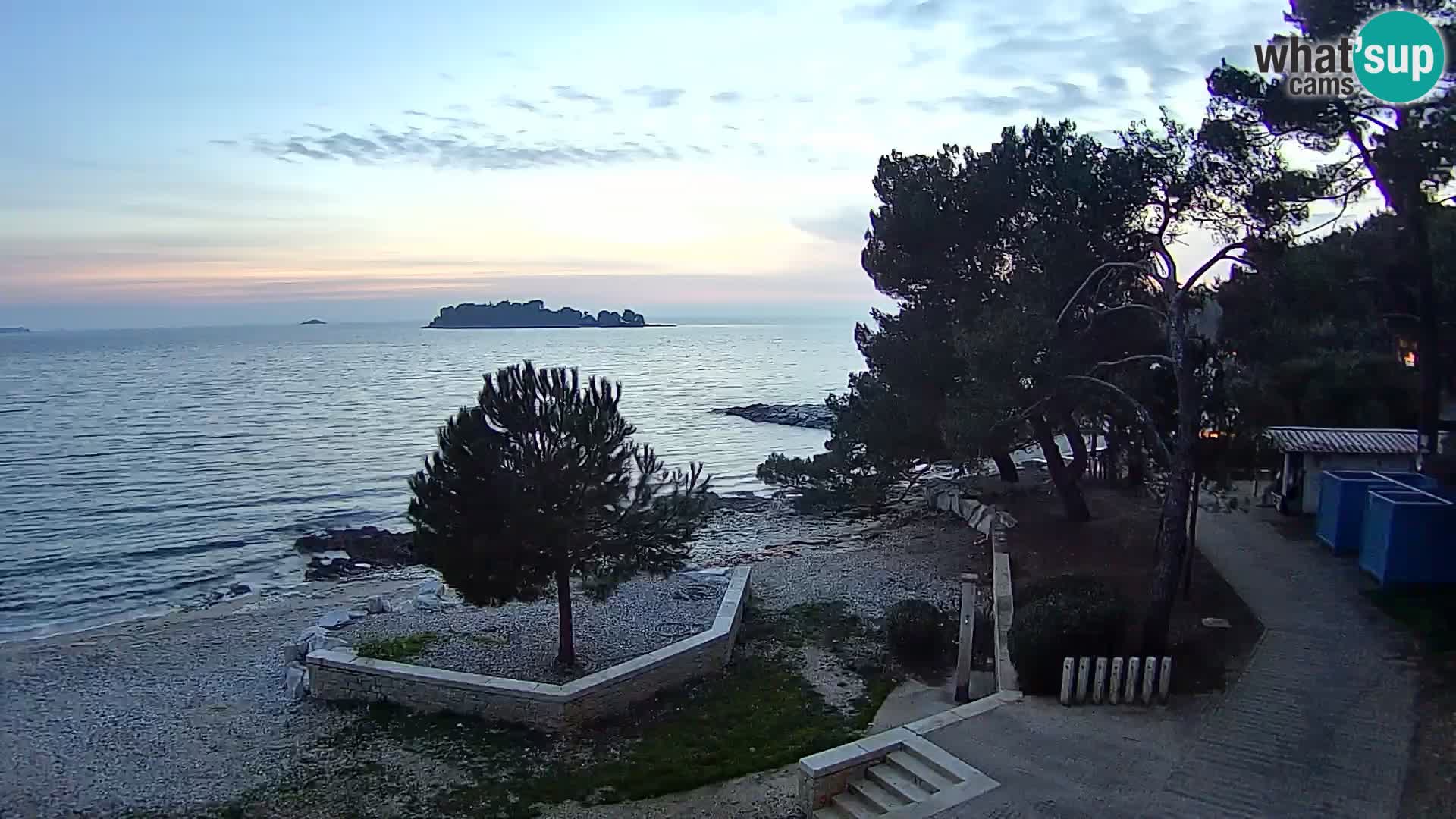 Livecam Borik plage Rovinj – Istrie