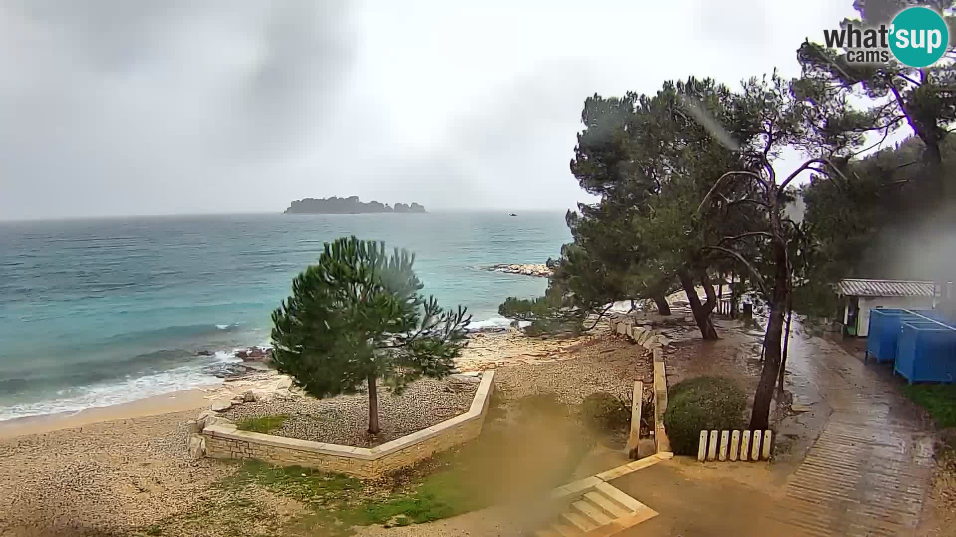 Web kamera Borik plaža Rovinj – Istra