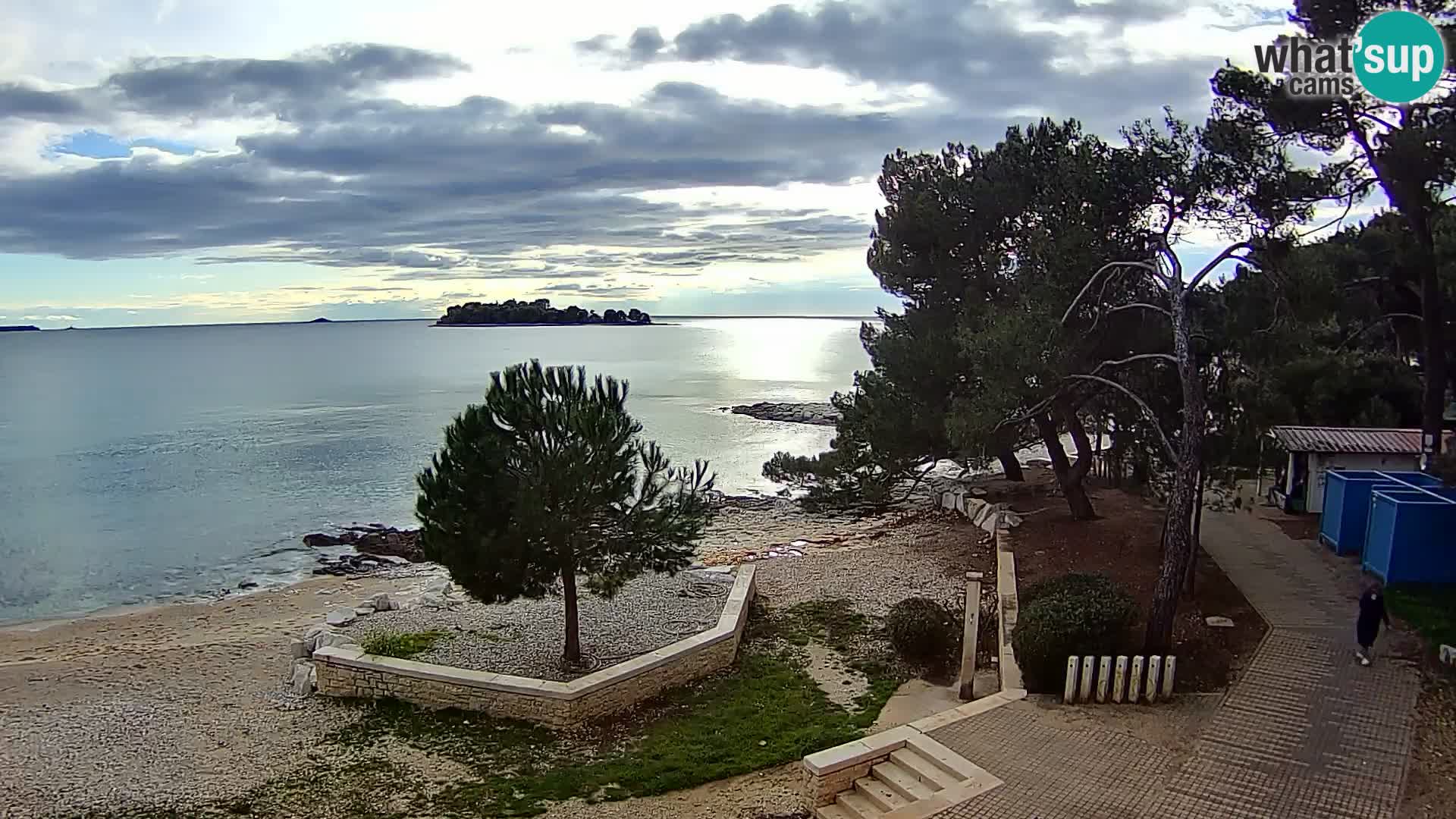 Web kamera Borik plaža Rovinj – Istra