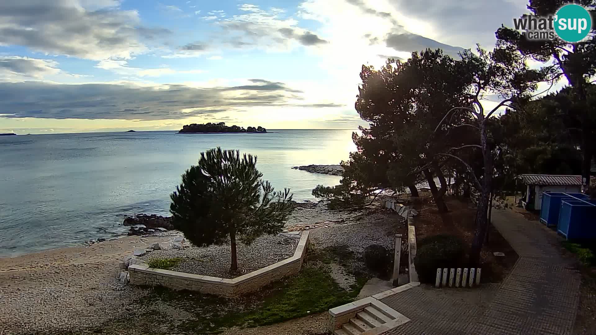 Web kamera Borik plaža Rovinj – Istra