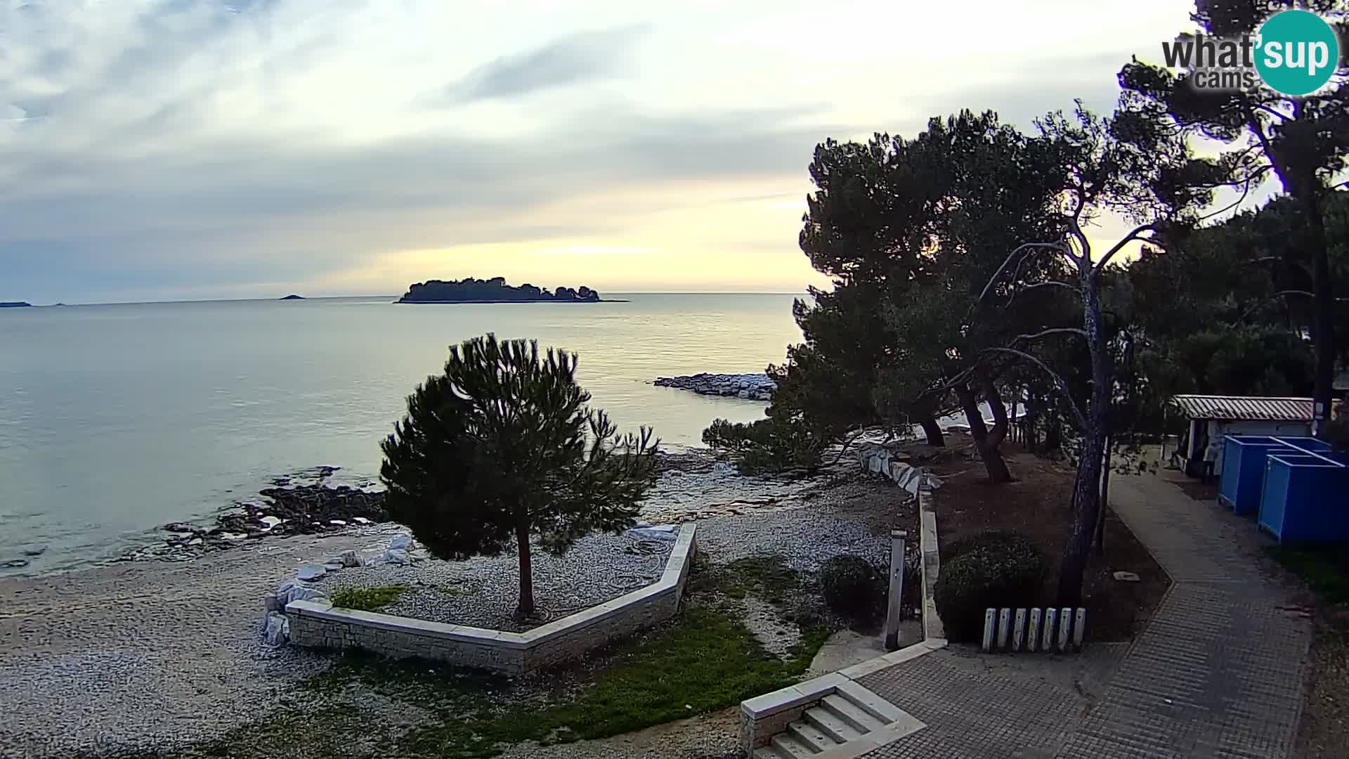 Webcam Borik Strand Rovinj – Istrien