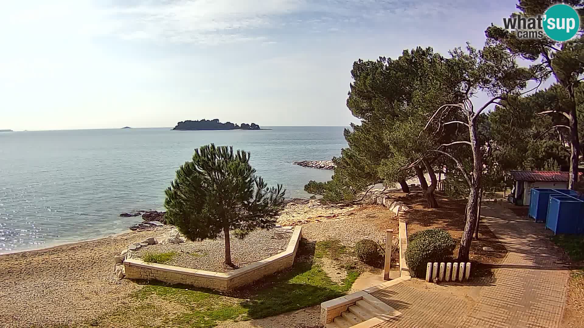 Livecam Borik plage Rovinj – Istrie