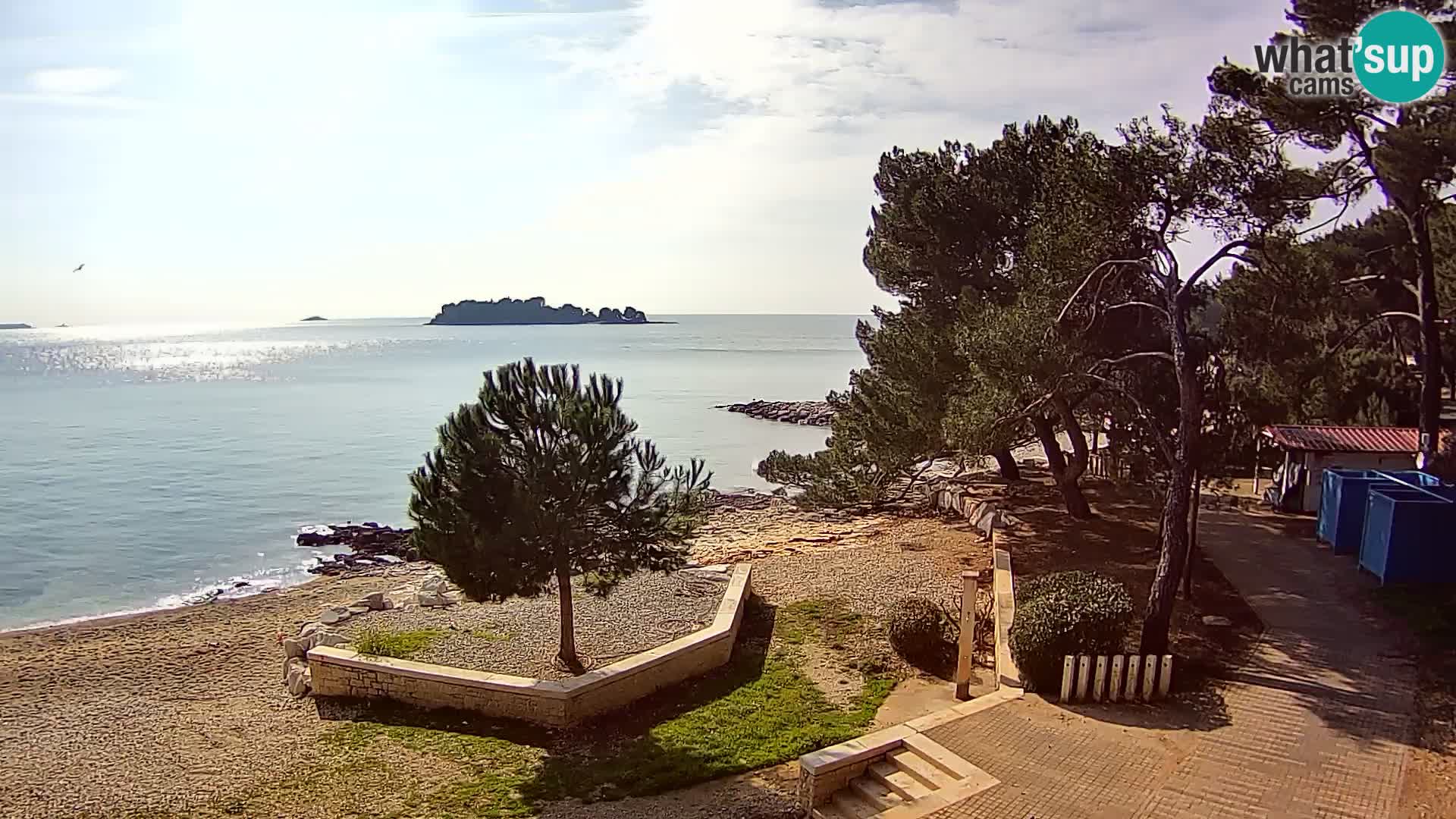 Livecam Borik plage Rovinj – Istrie