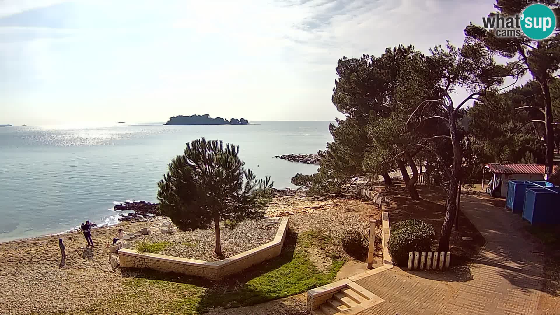 Livecam Borik plage Rovinj – Istrie