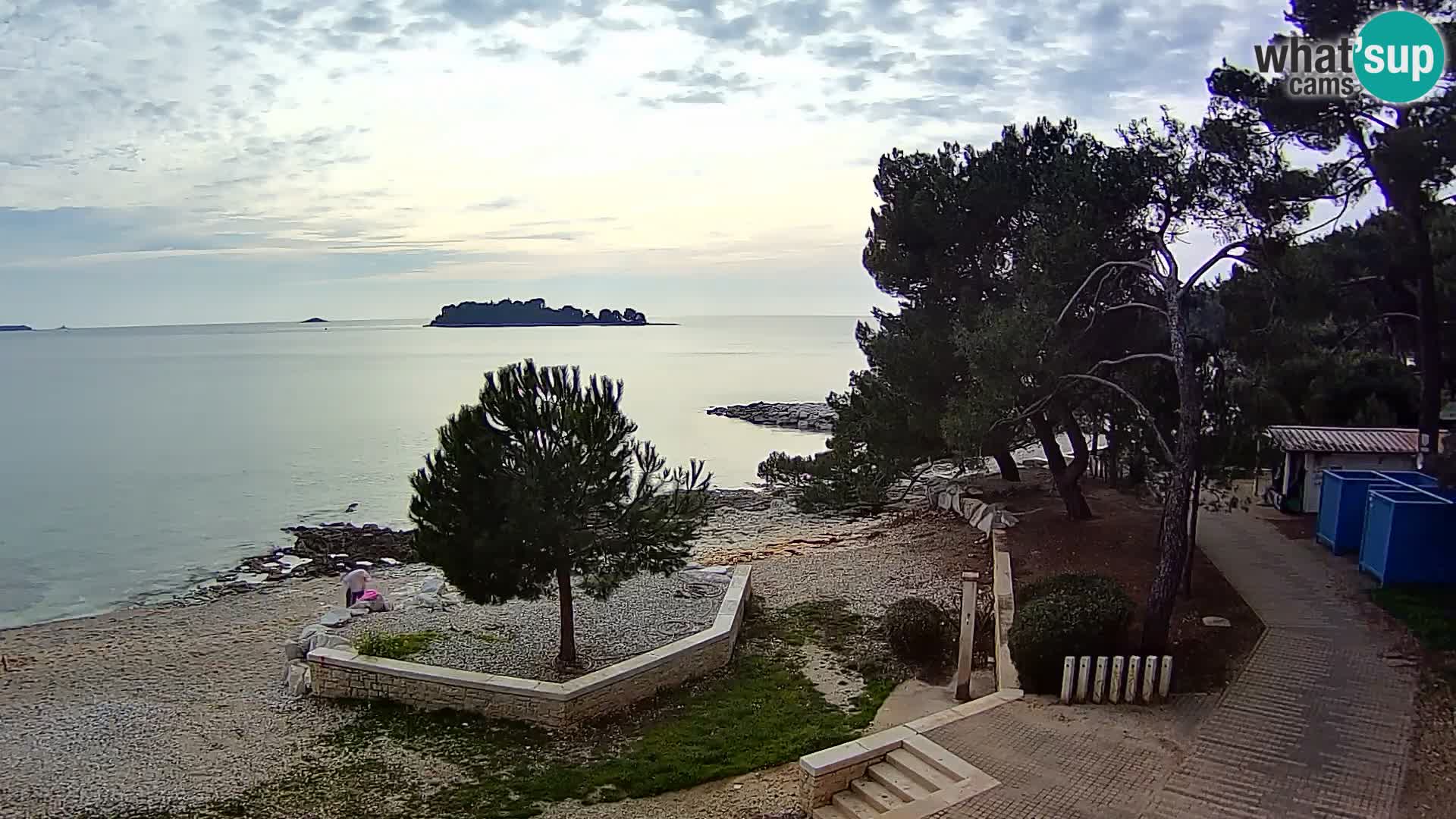 Web kamera Borik plaža Rovinj – Istra