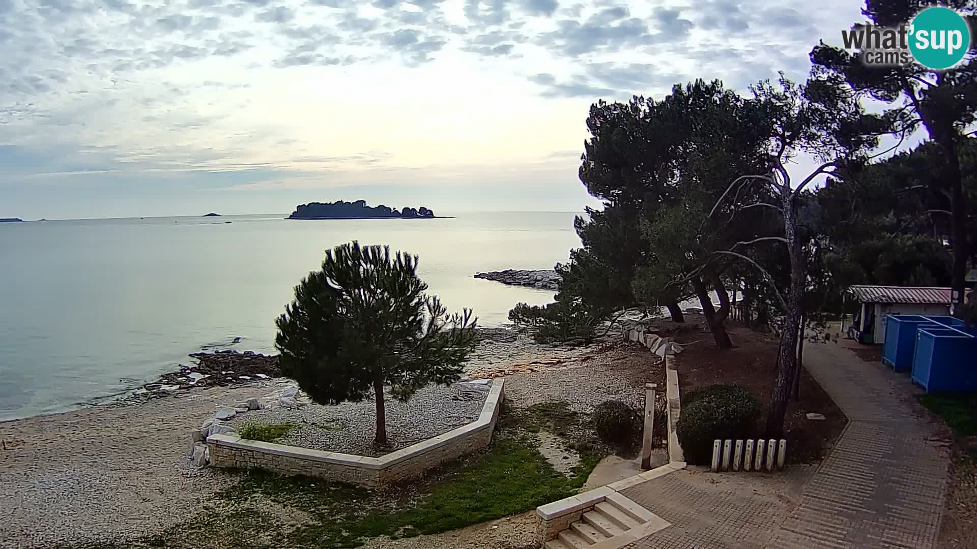 Web kamera Borik plaža Rovinj – Istra