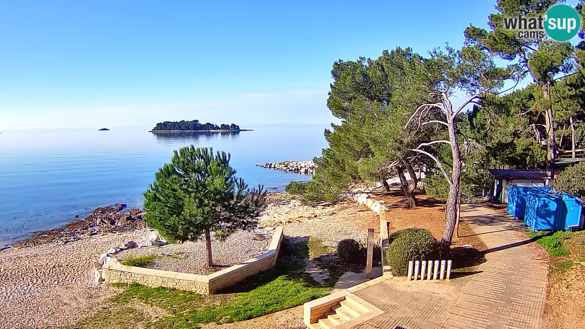 Webcam Borik Strand Rovinj – Istrien