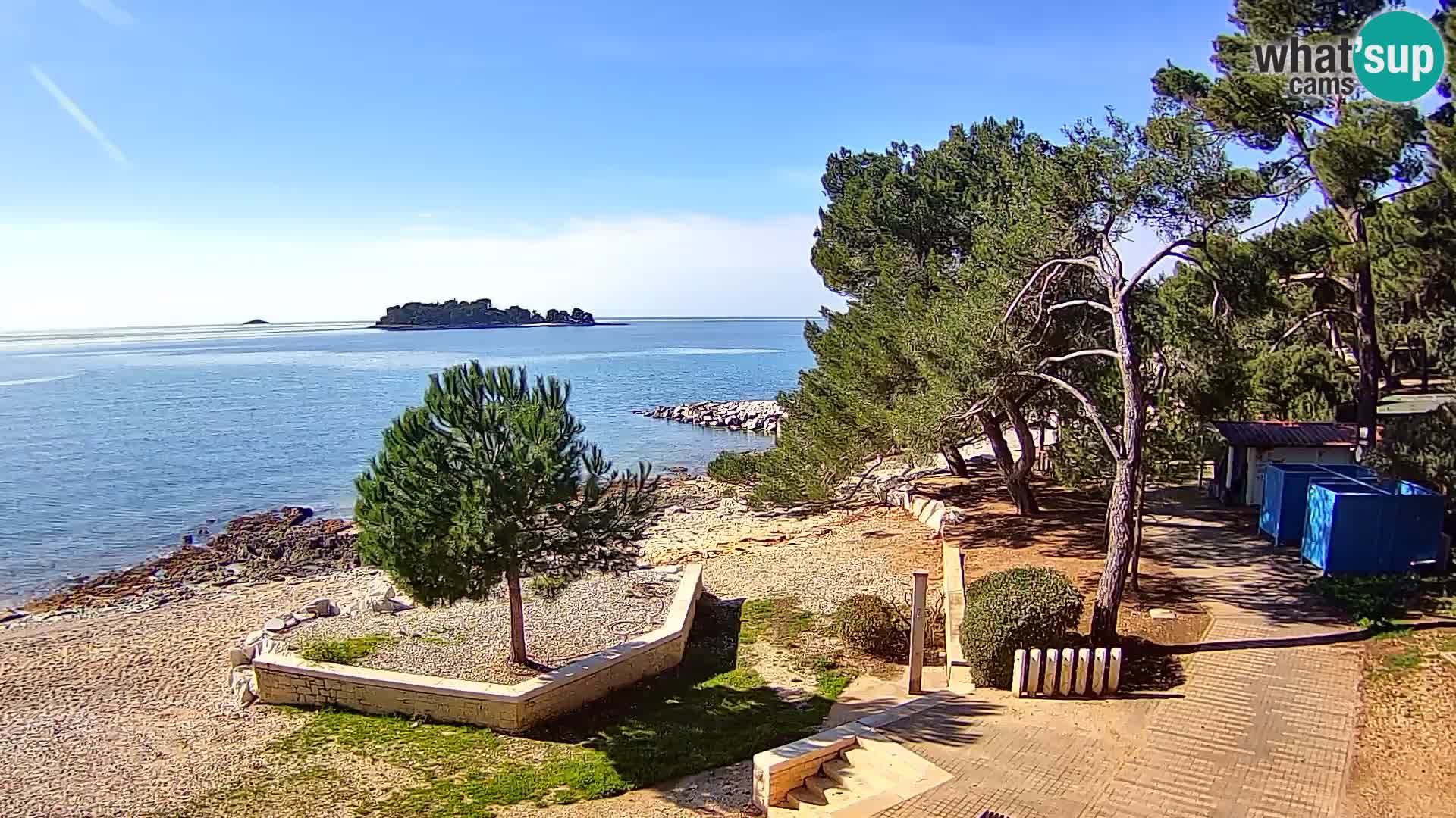 Livecam Borik plage Rovinj – Istrie