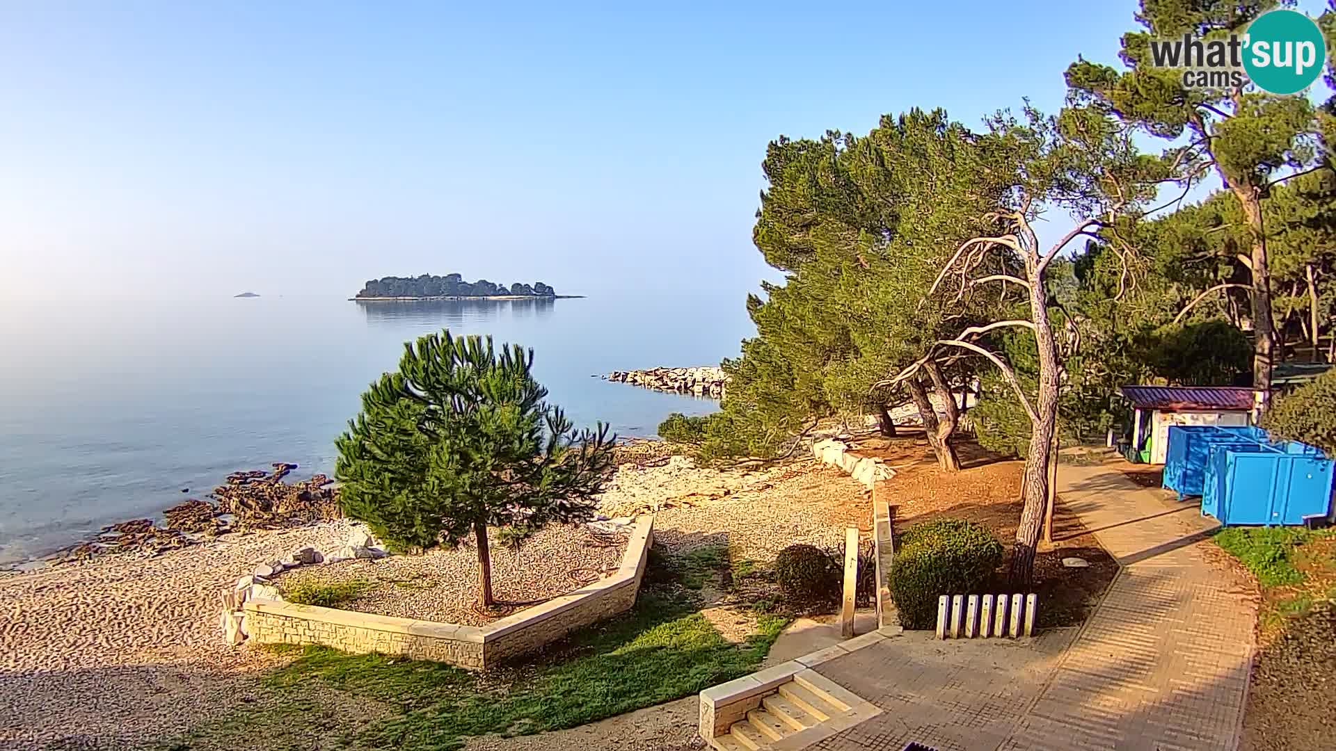 Livecam Borik plage Rovinj – Istrie