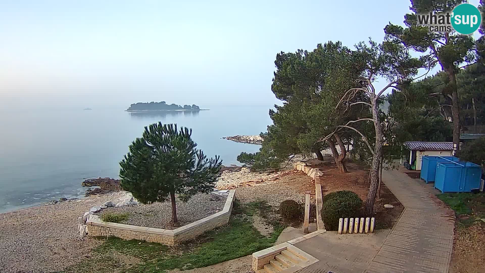 Web kamera Borik plaža Rovinj – Istra