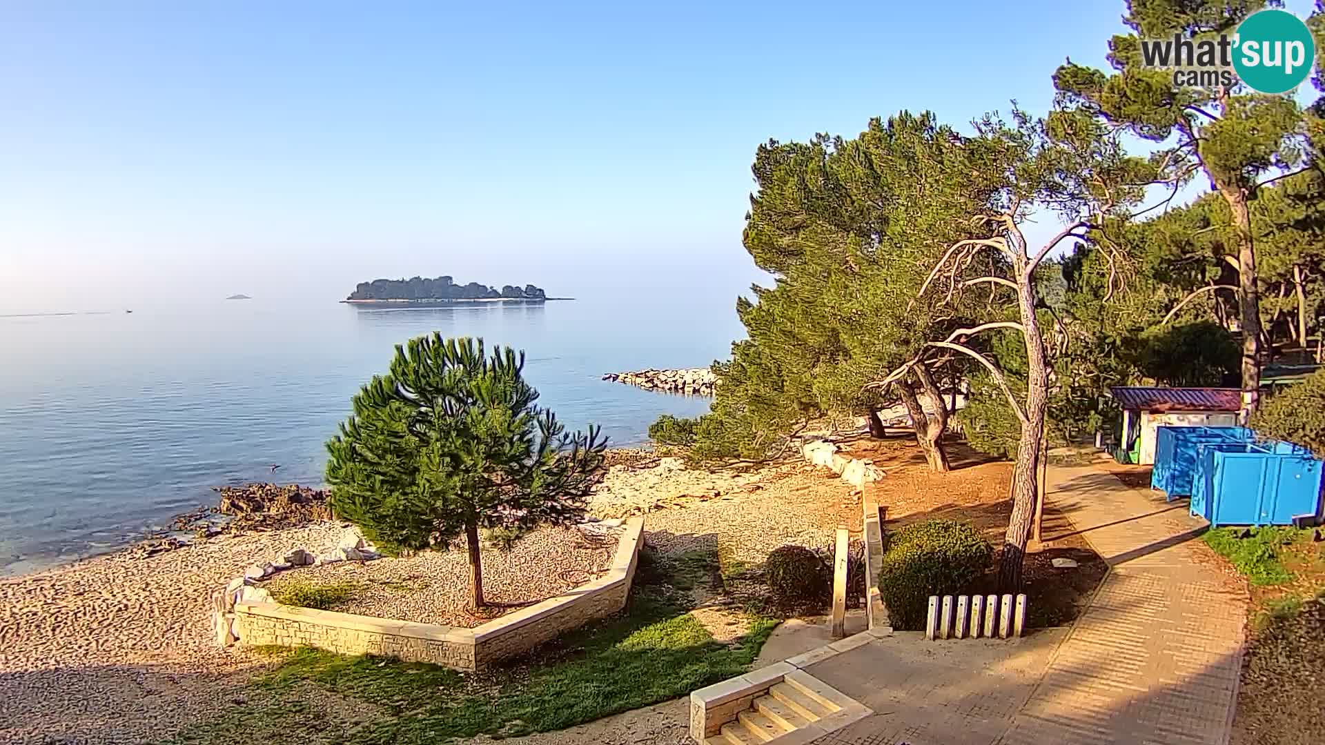 Webcam Borik Strand Rovinj – Istrien