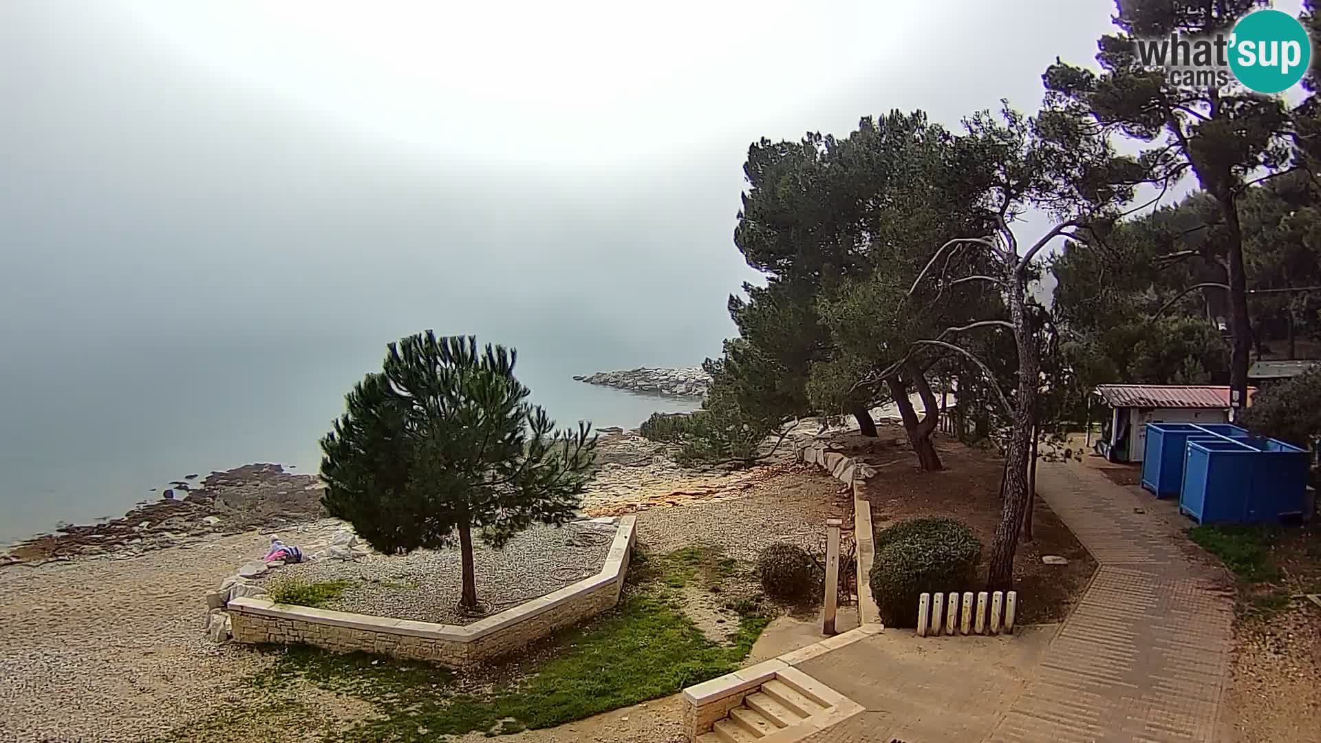 Camera en vivo Borik playa Rovinj – Istria