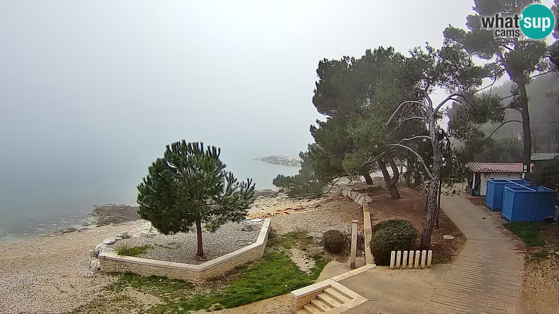 Spletna kamera plaža Borik Rovinj