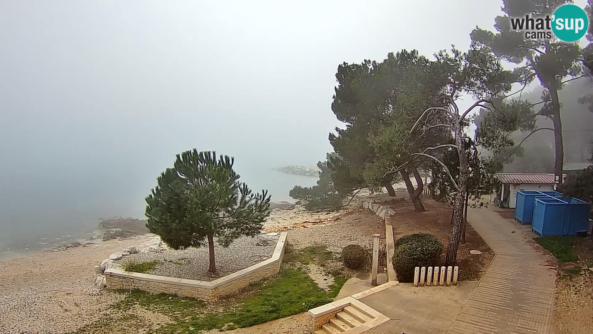 Webcam Spiaggia Borik a Rovigno – Istria