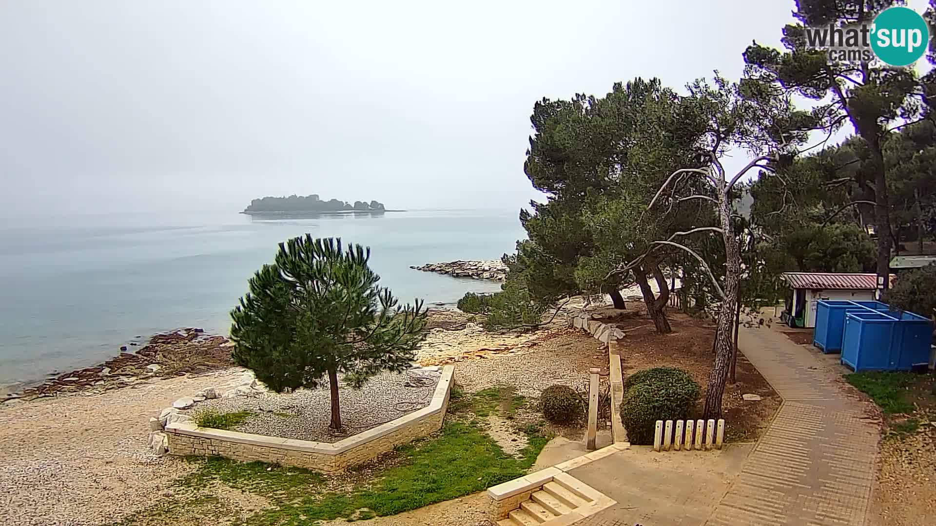 Web kamera Borik plaža Rovinj – Istra