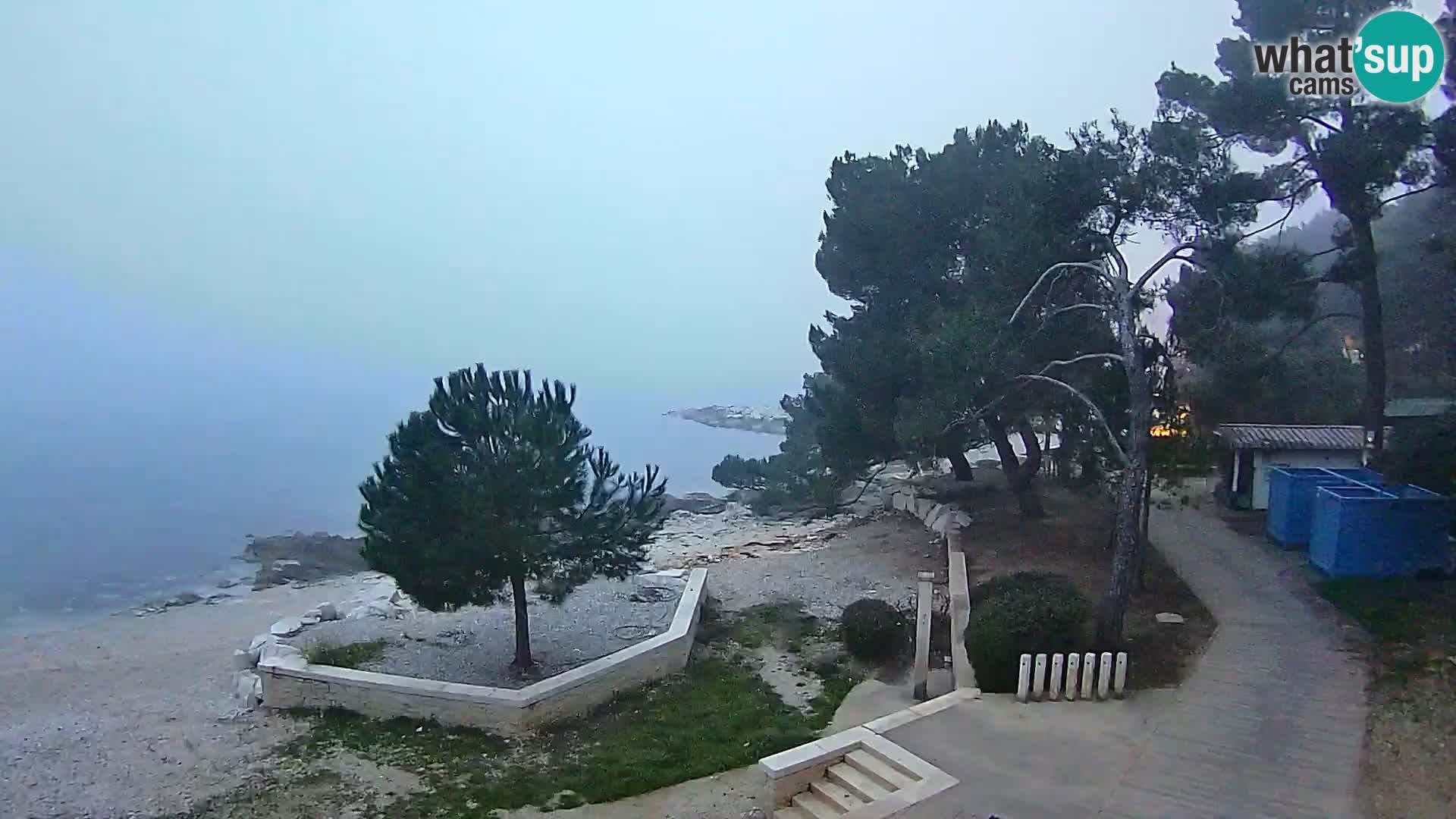 Spletna kamera plaža Borik Rovinj