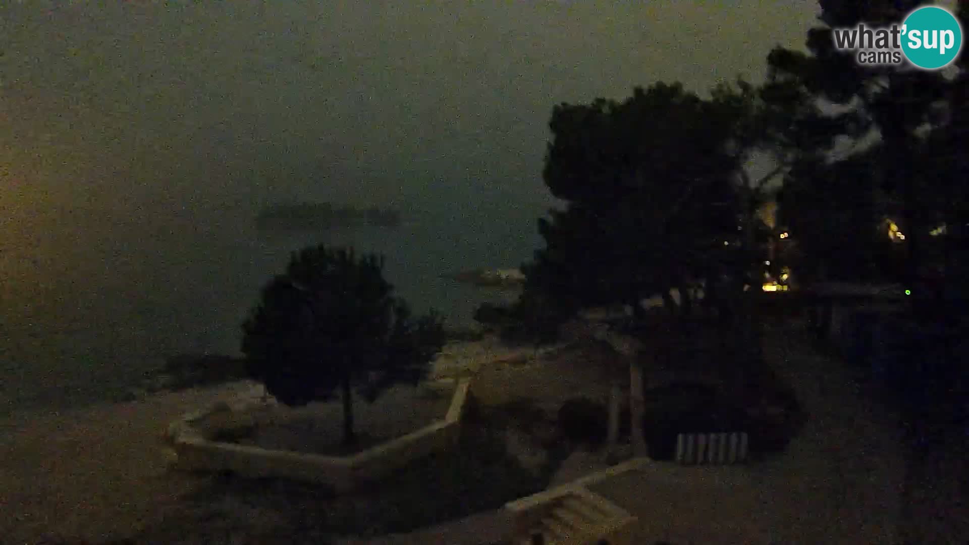 Webcam Spiaggia Borik a Rovigno – Istria