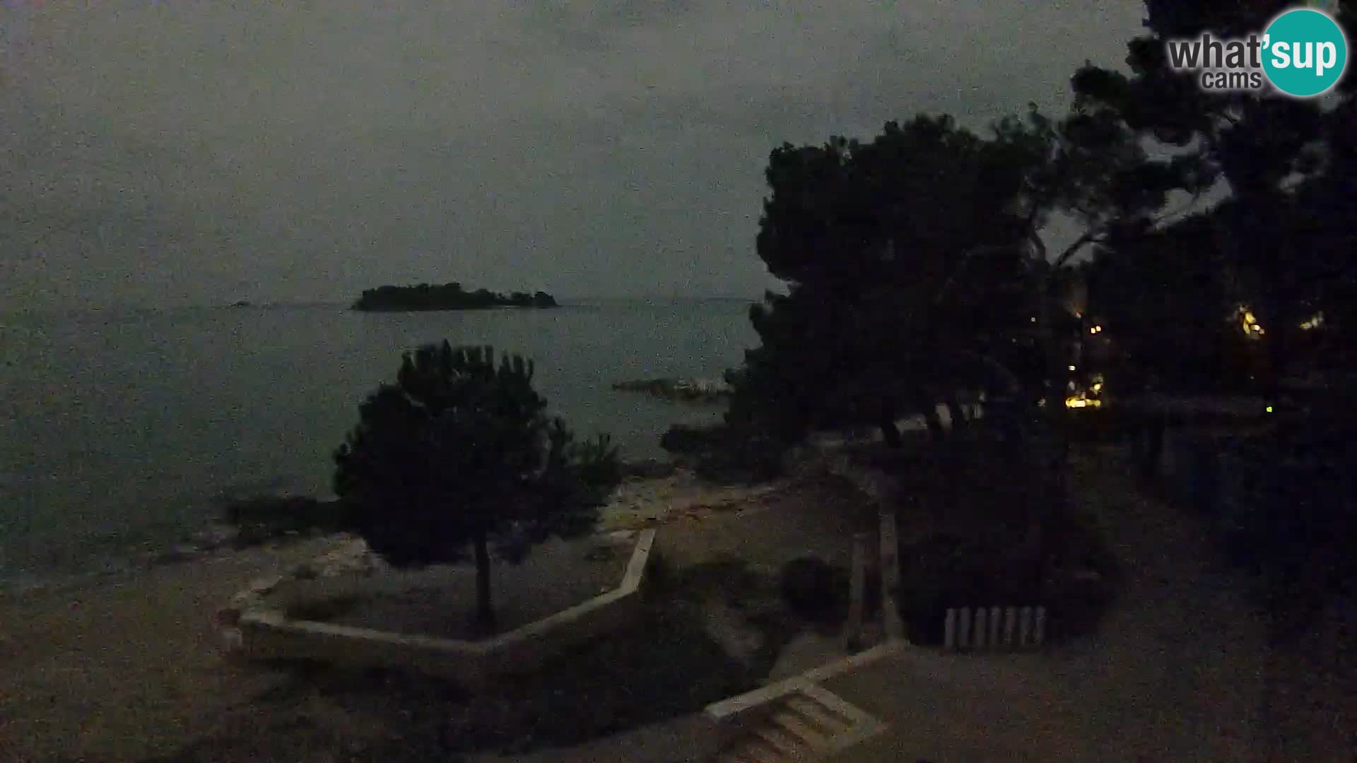 Spletna kamera plaža Borik Rovinj