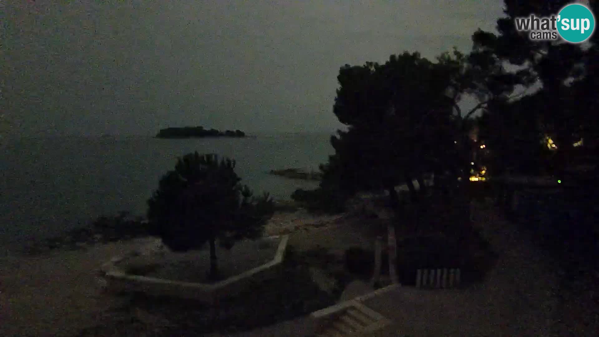Spletna kamera plaža Borik Rovinj