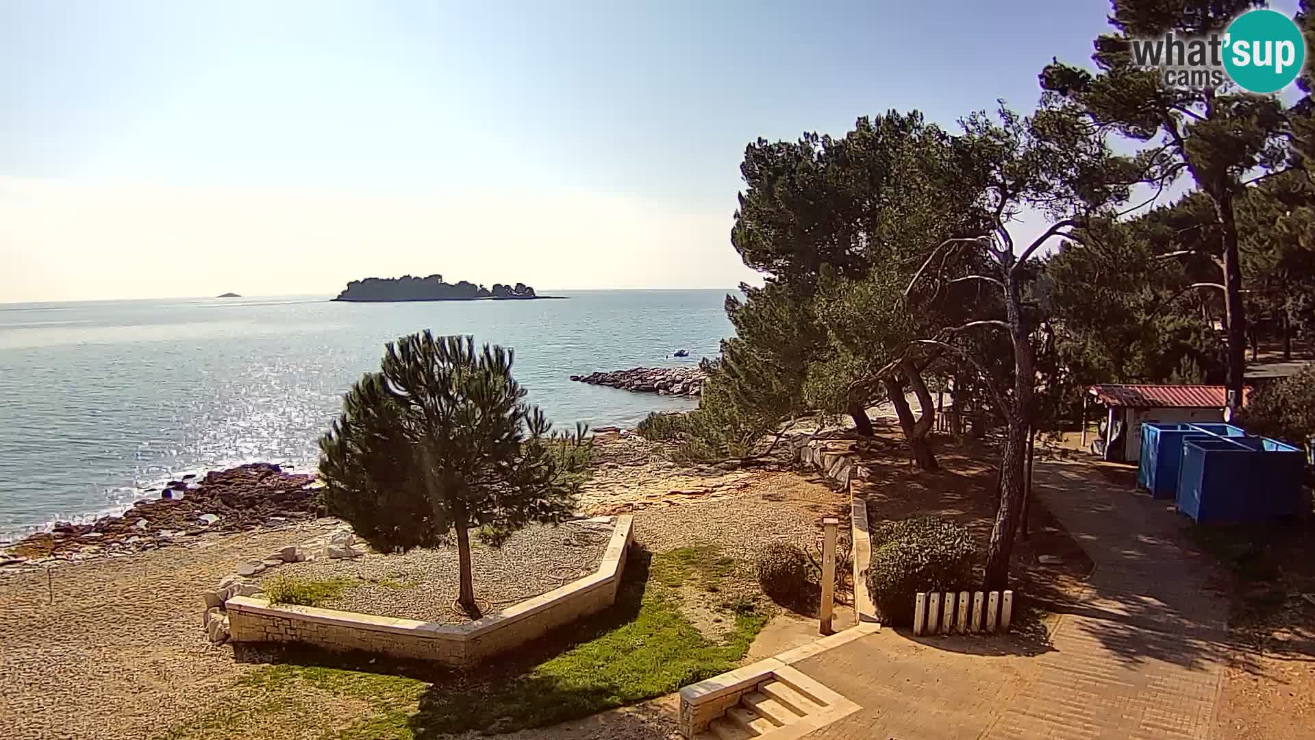 Web kamera Borik plaža Rovinj – Istra