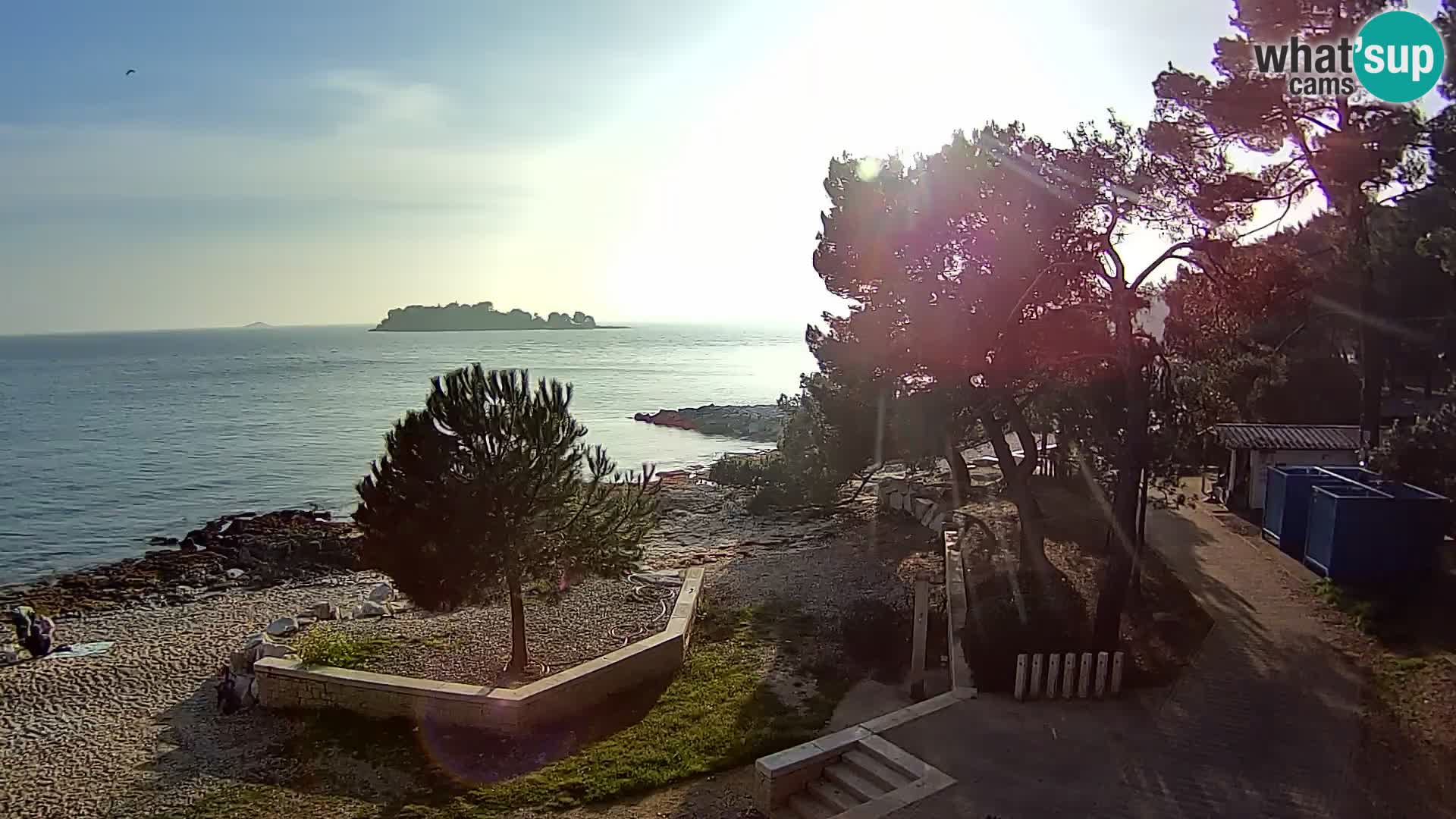 Web kamera Borik plaža Rovinj – Istra