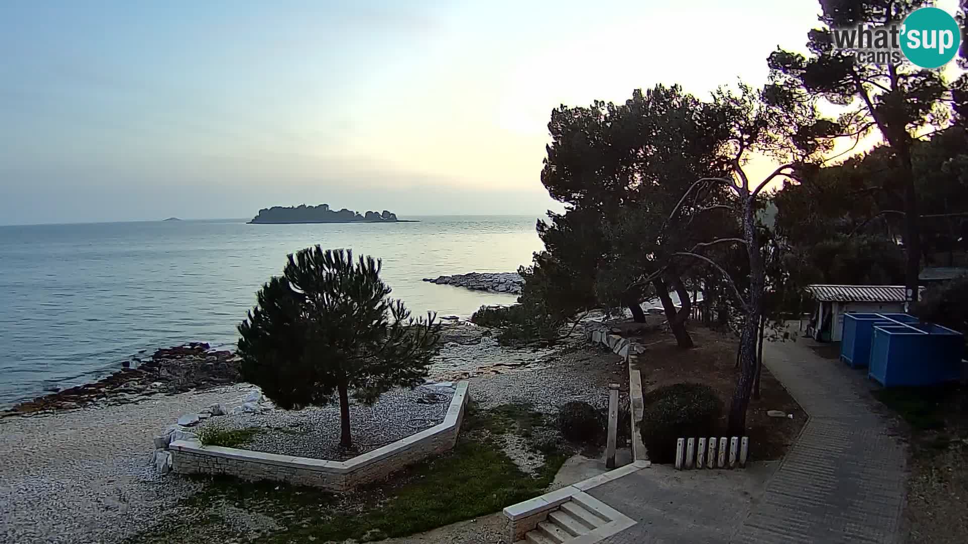 Web kamera Borik plaža Rovinj – Istra