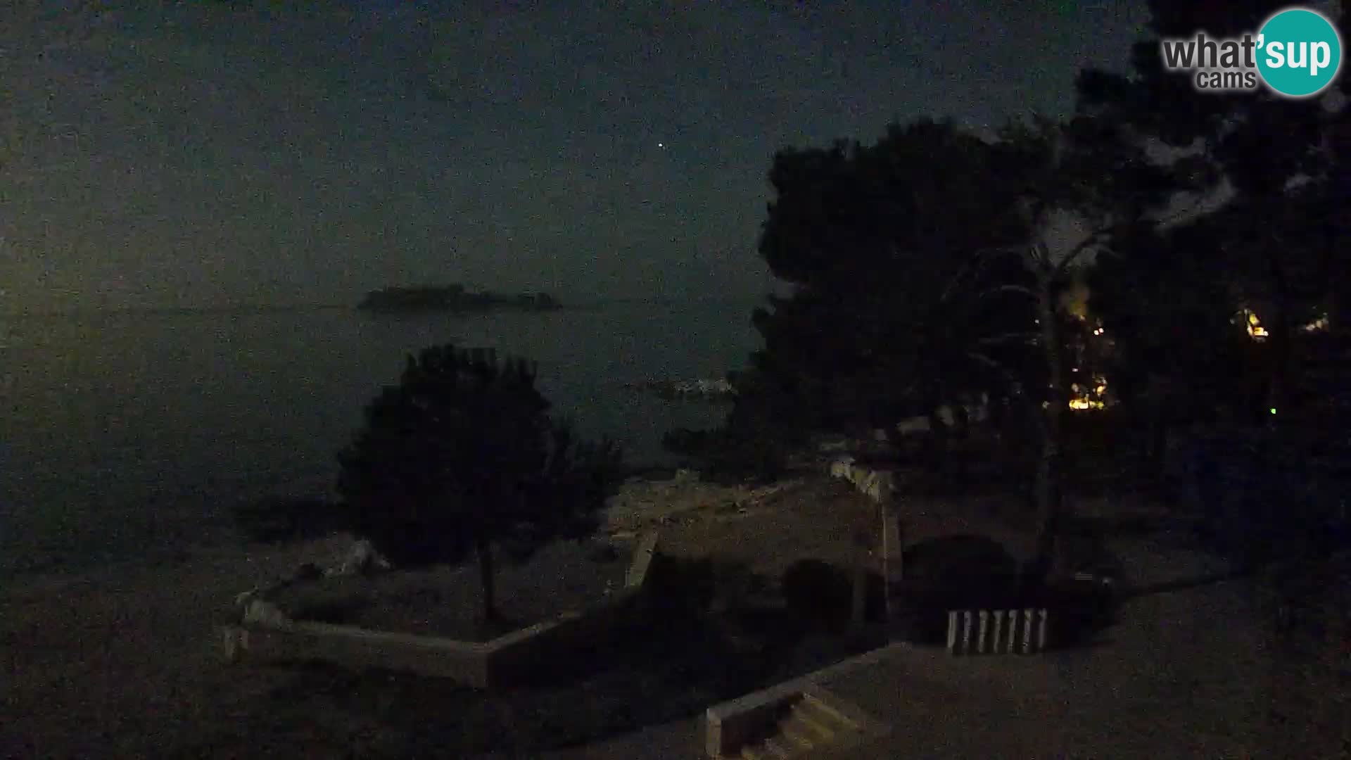 Webcam Spiaggia Borik a Rovigno – Istria