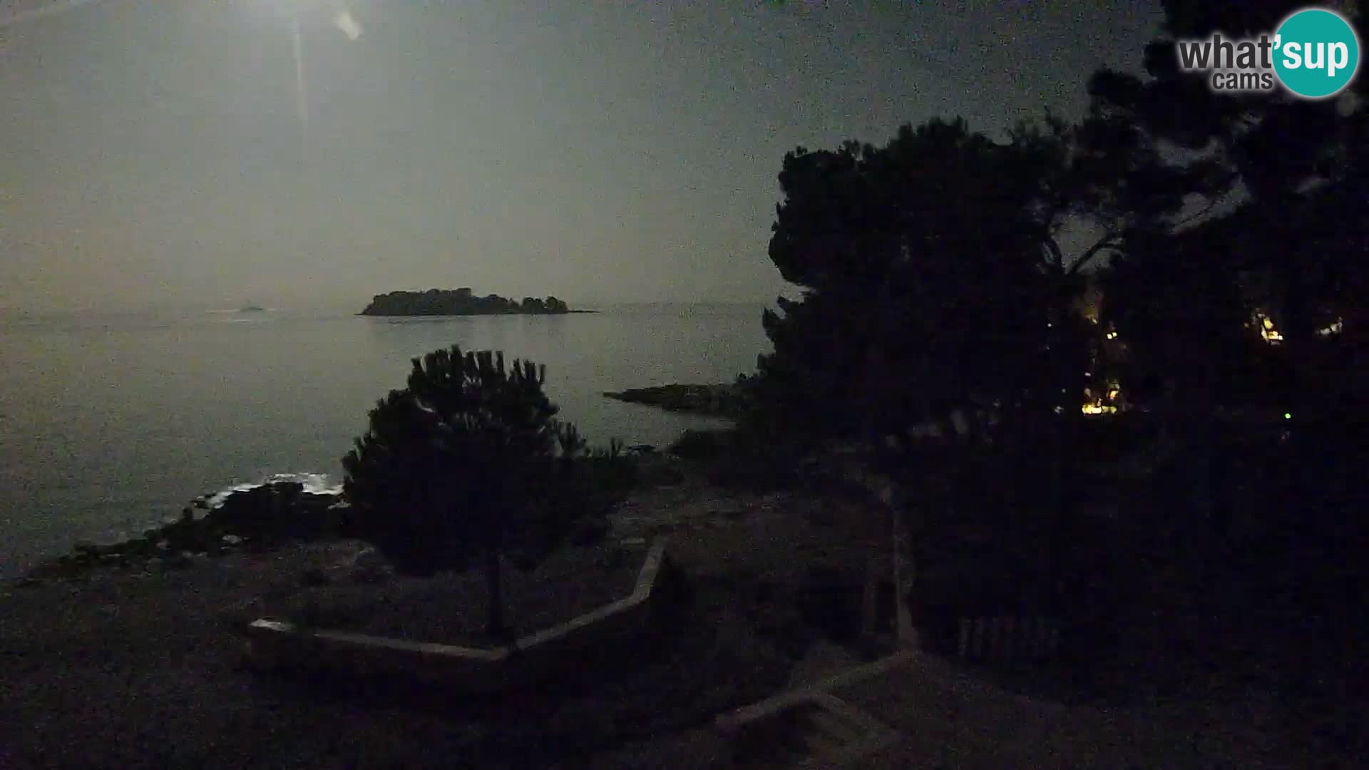 Webcam Spiaggia Borik a Rovigno – Istria