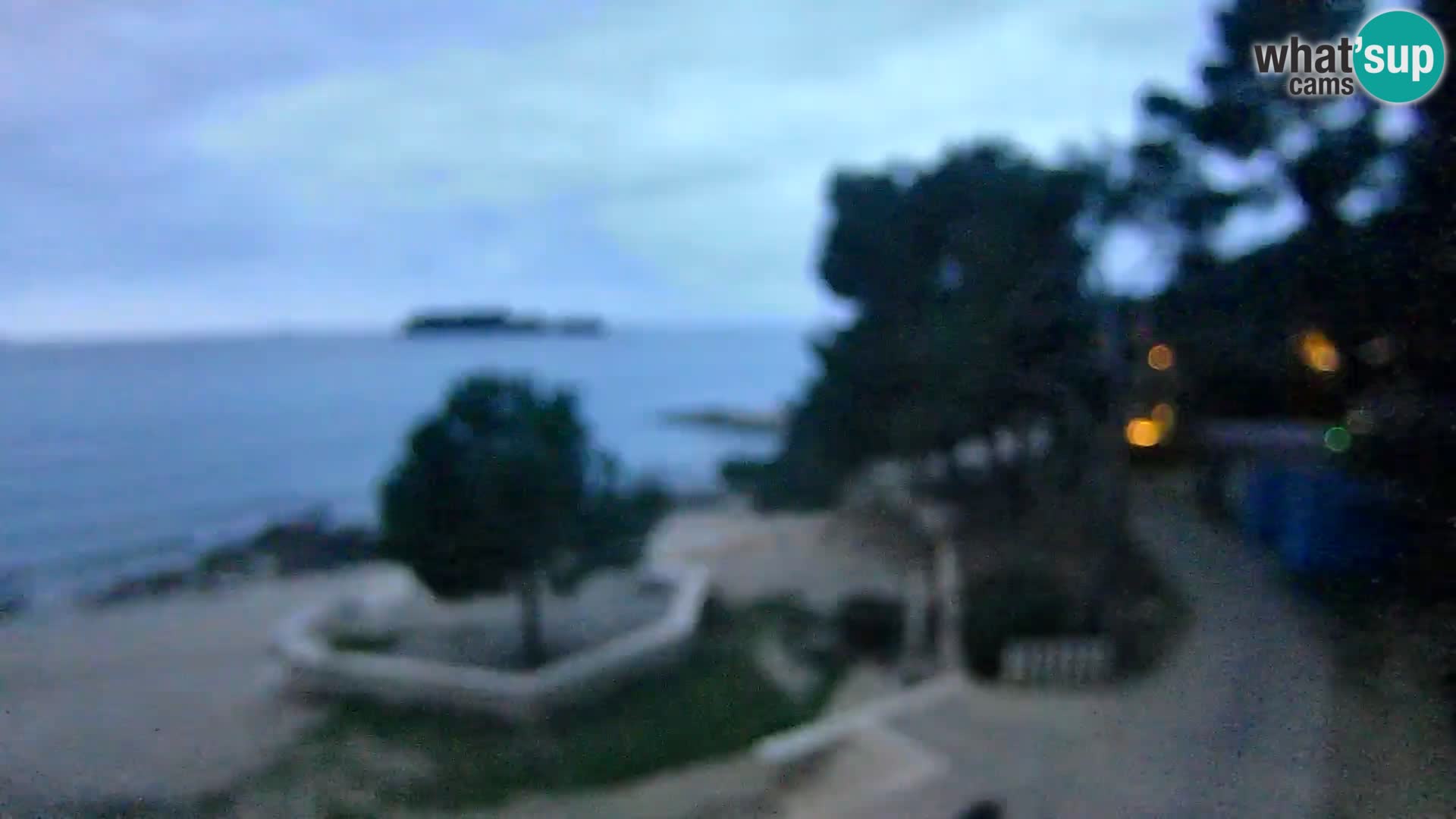 Webcam Spiaggia Borik a Rovigno – Istria