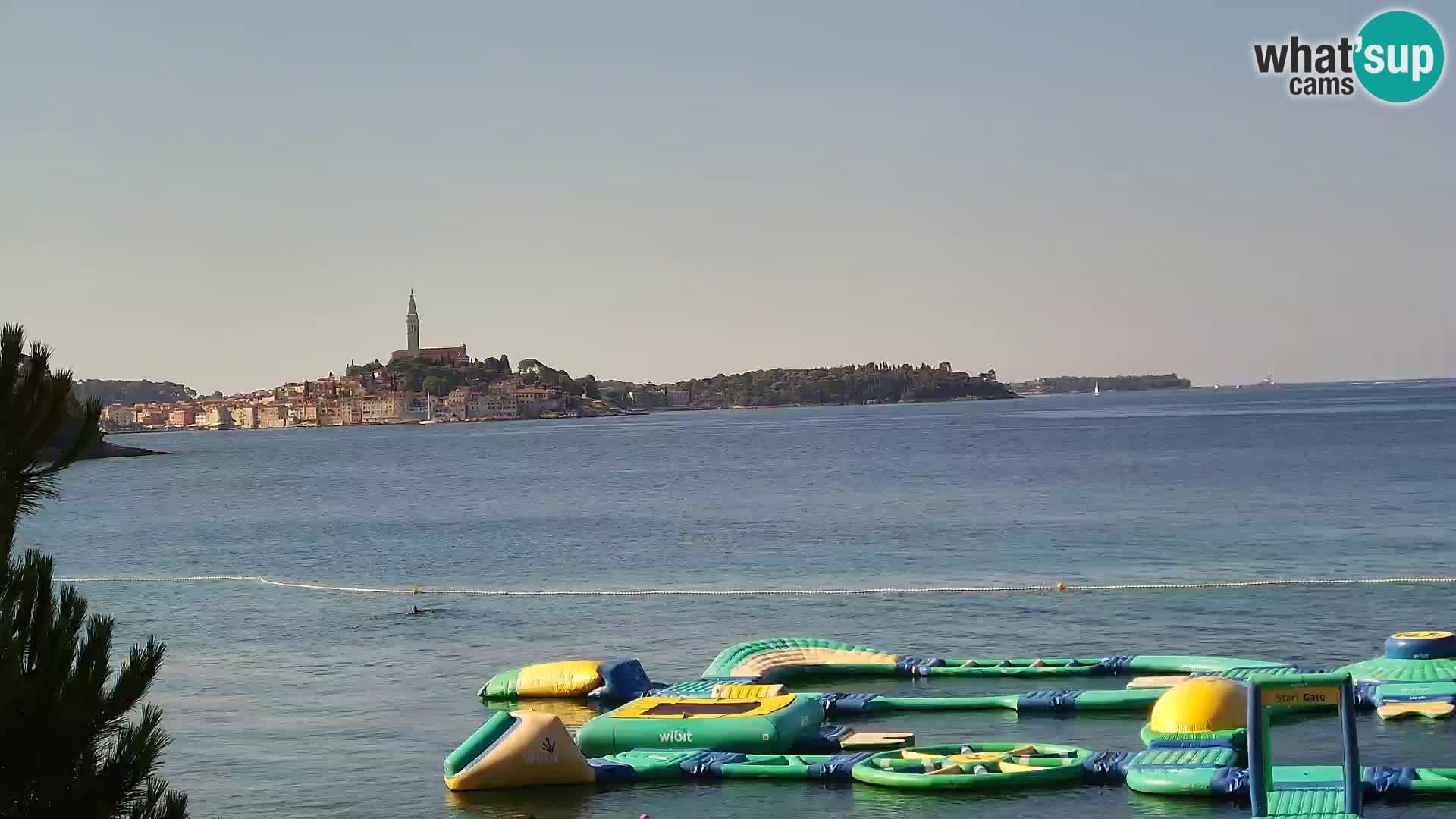 Spletna kamera plaža Borik Rovinj